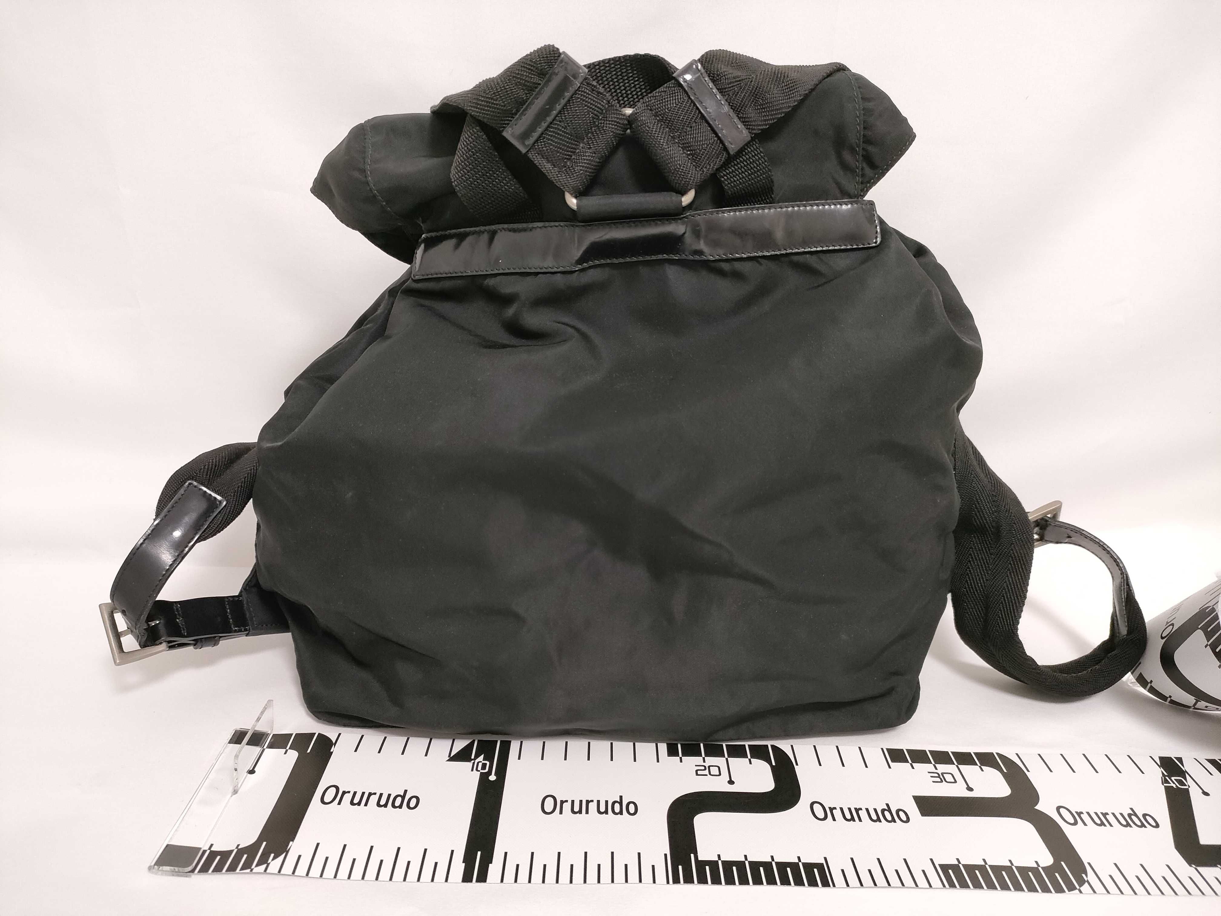 nylon backpack with triangular logo. — view 2