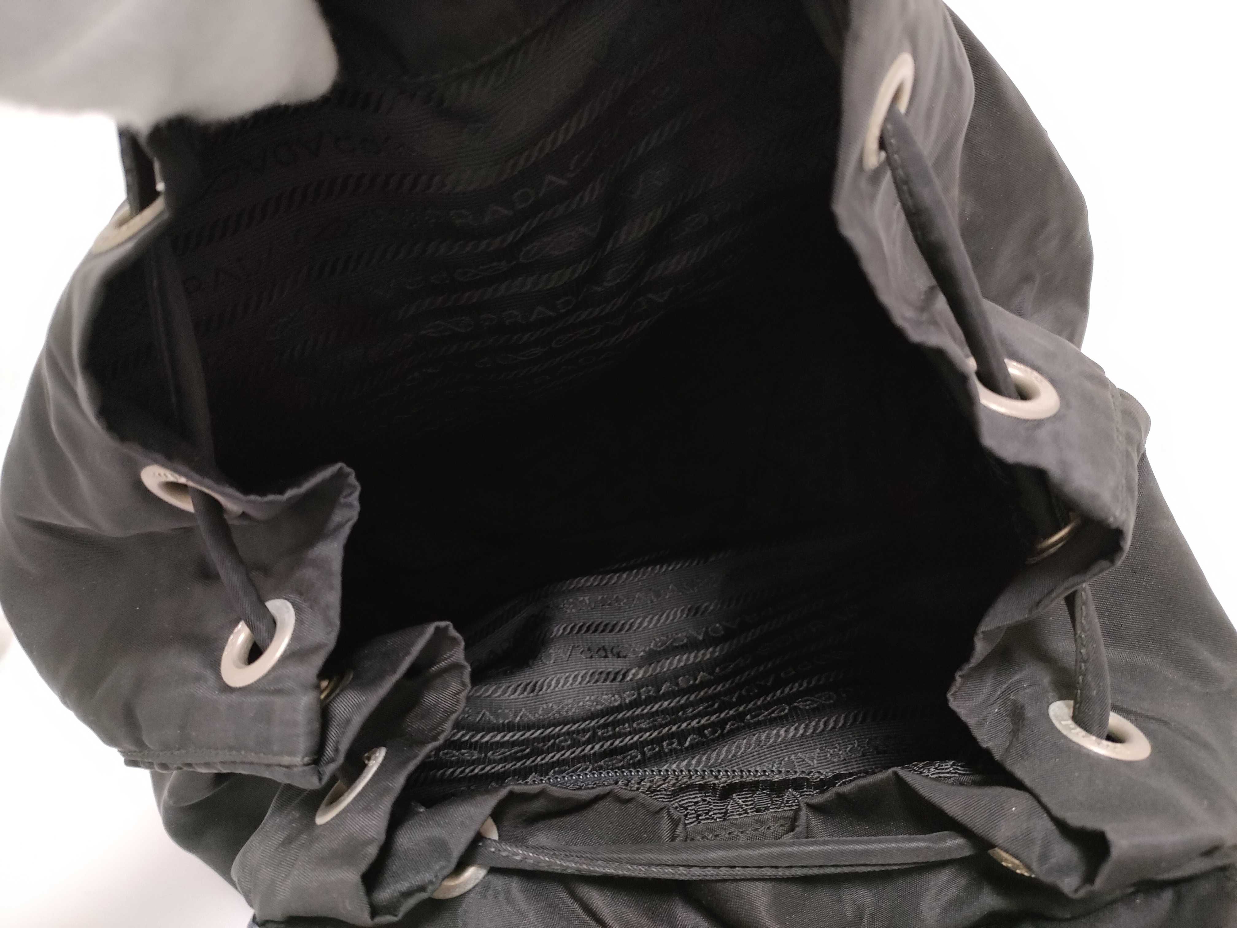 nylon backpack with triangular logo. — view 12