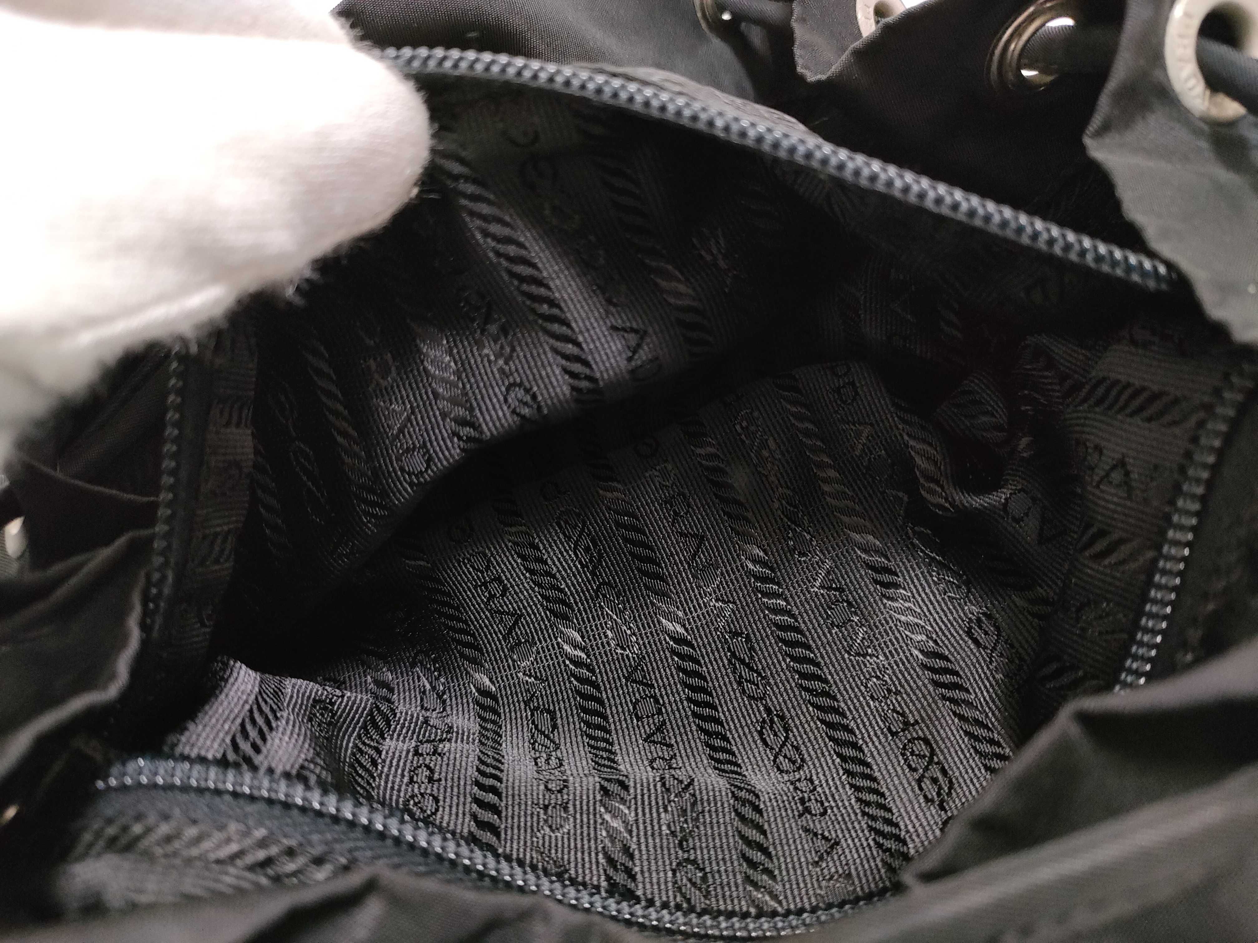 nylon backpack with triangular logo. — view 13