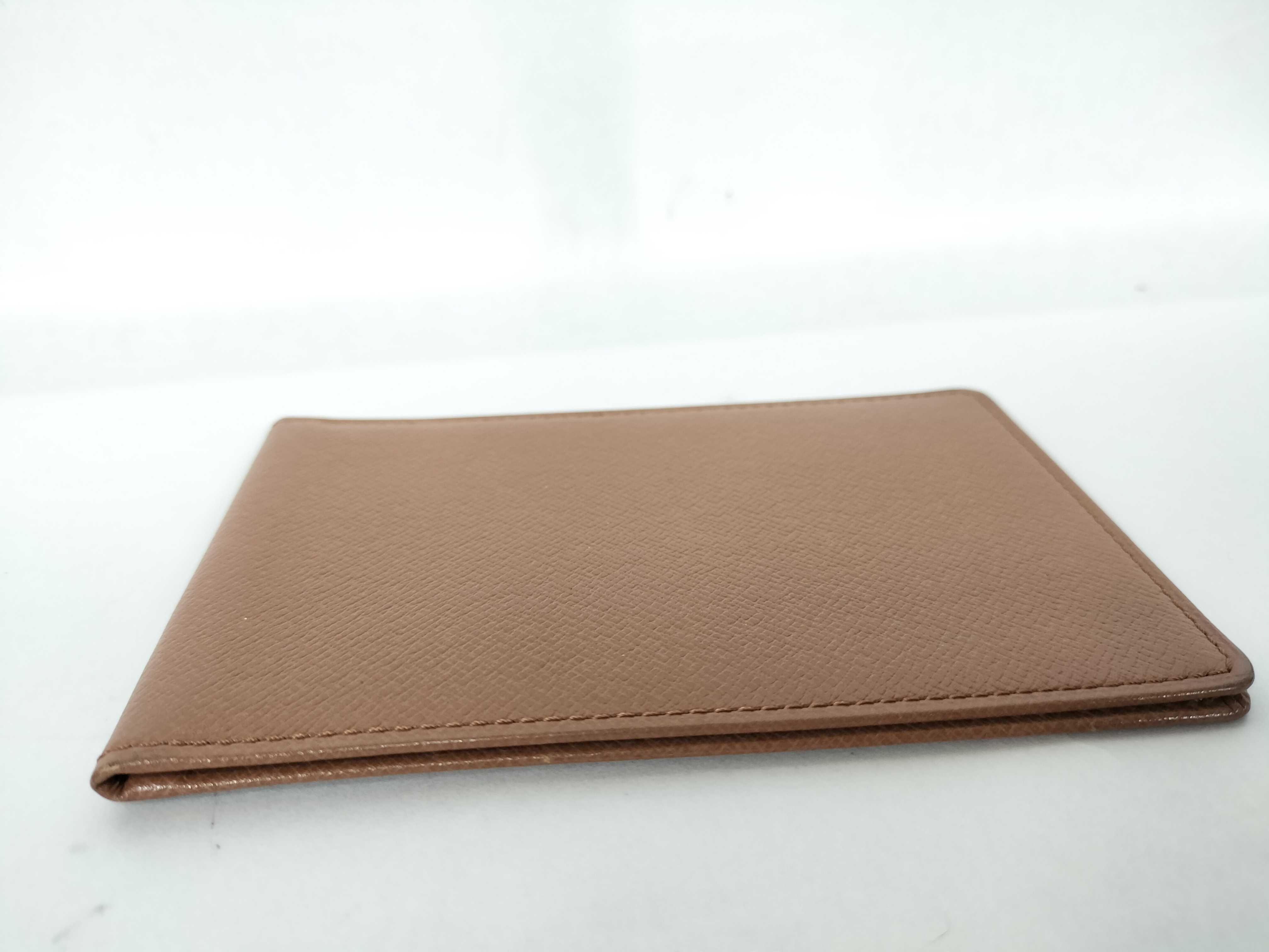 Taiga Brown Taiga Leather Pass Case — view 6