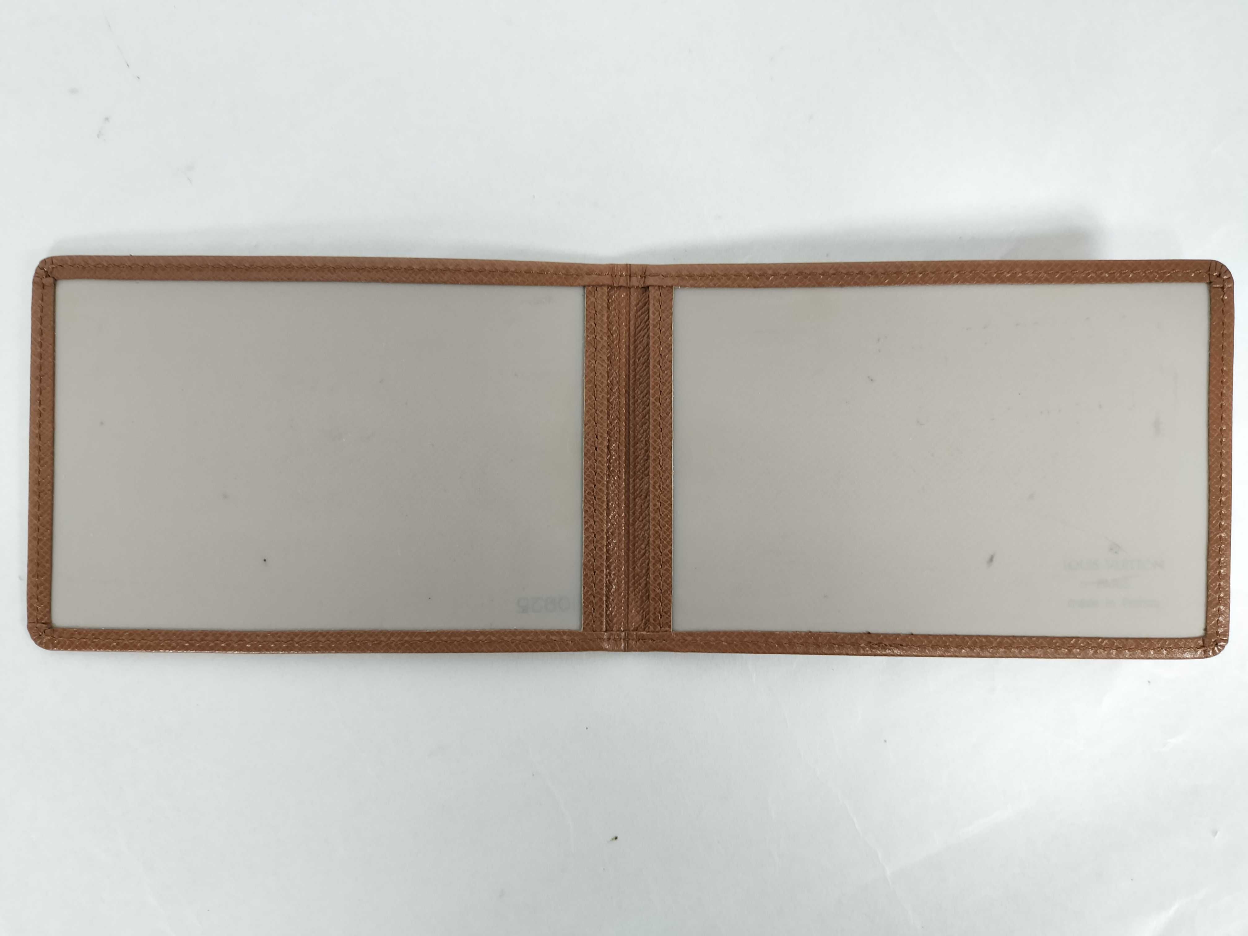 Taiga Brown Taiga Leather Pass Case — view 7