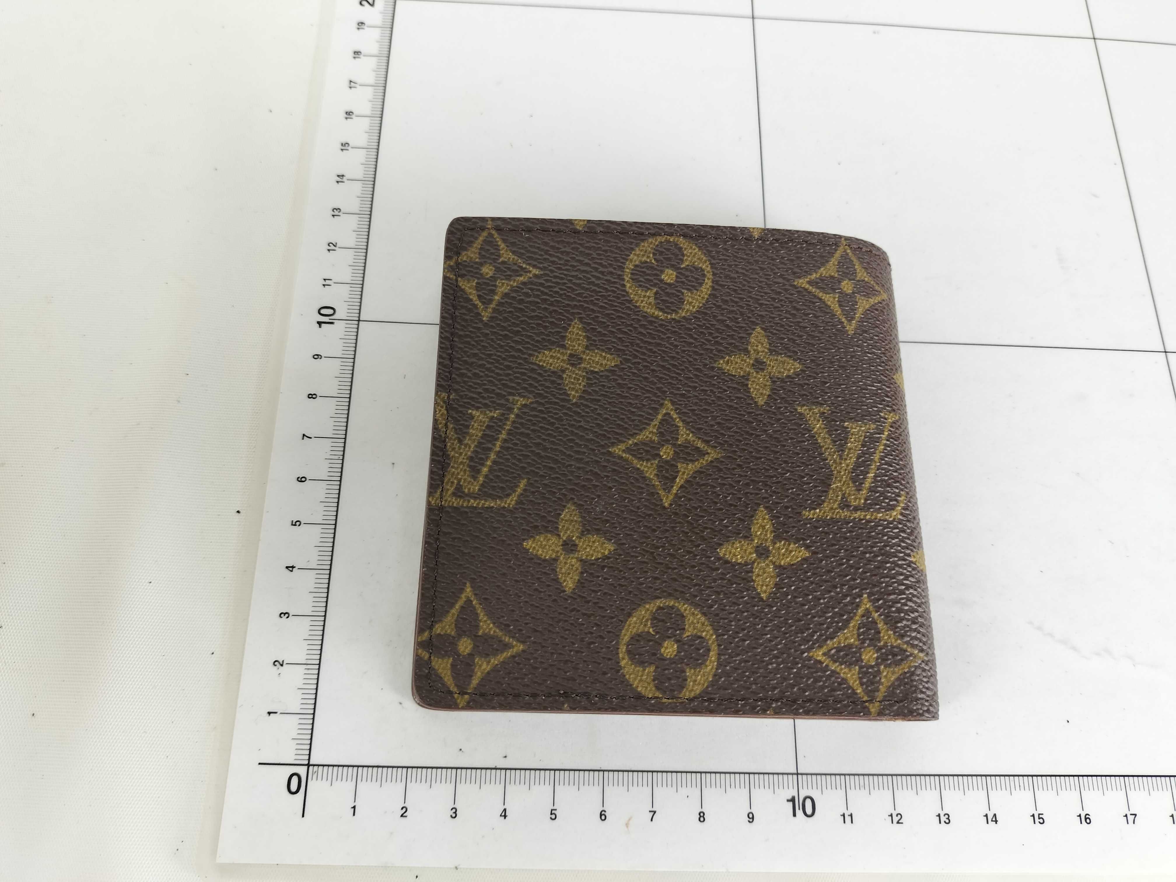 Monogram Portefeuille Cartes Crédit Monnaie Wallet — view 11