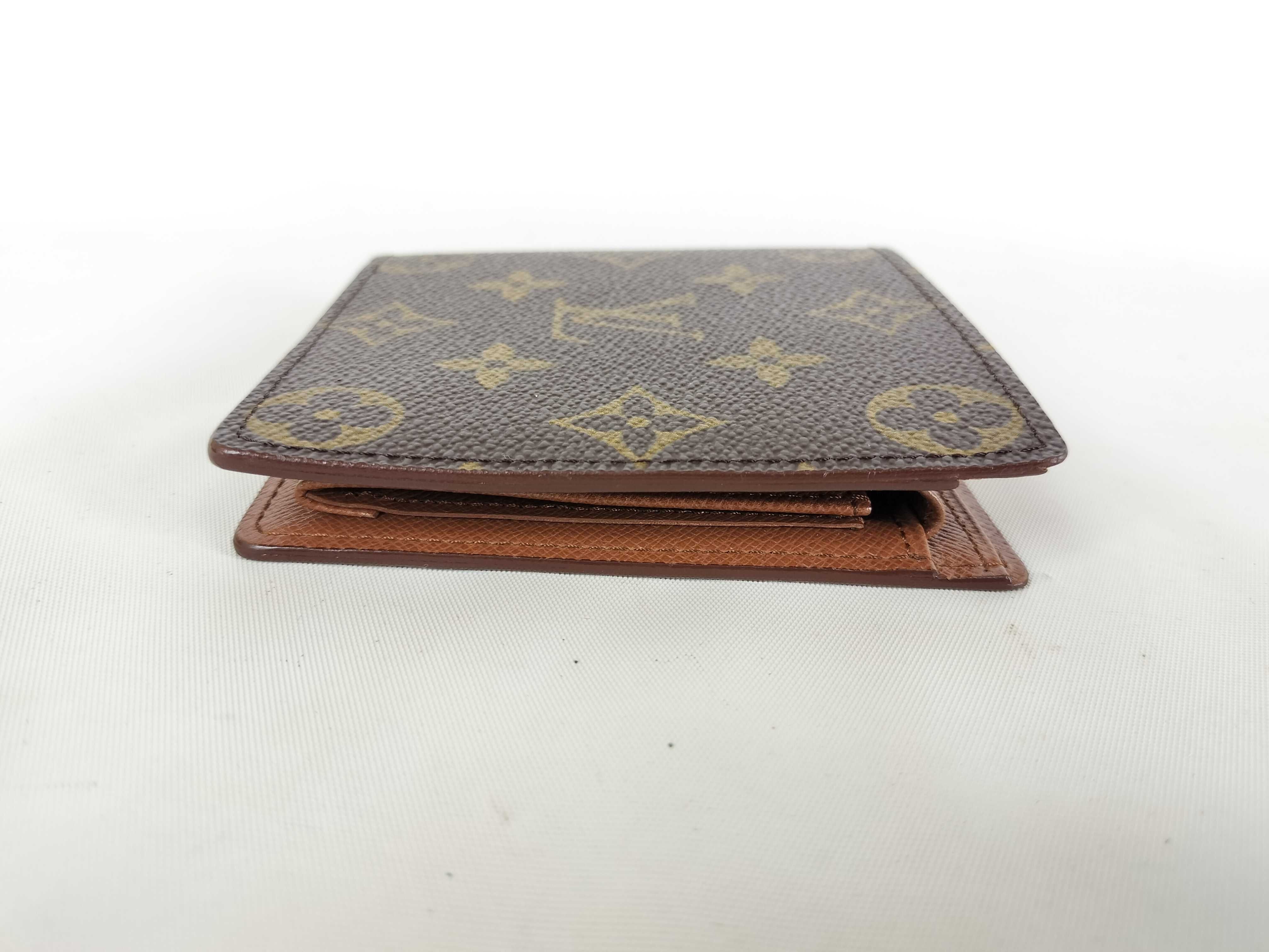 Monogram Portefeuille Cartes Crédit Monnaie Wallet — view 4