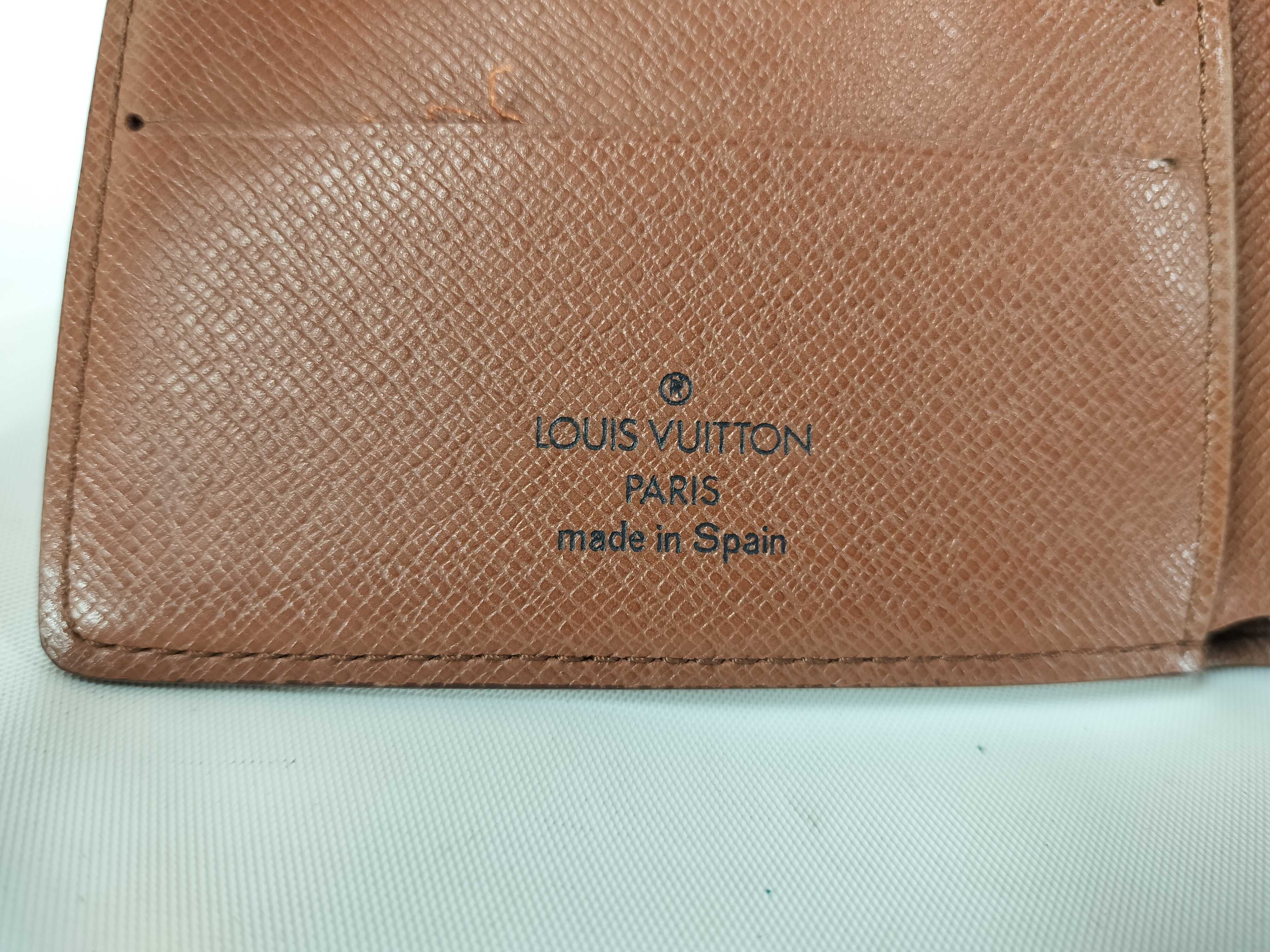 Monogram Portefeuille Cartes Crédit Monnaie Wallet — view 7