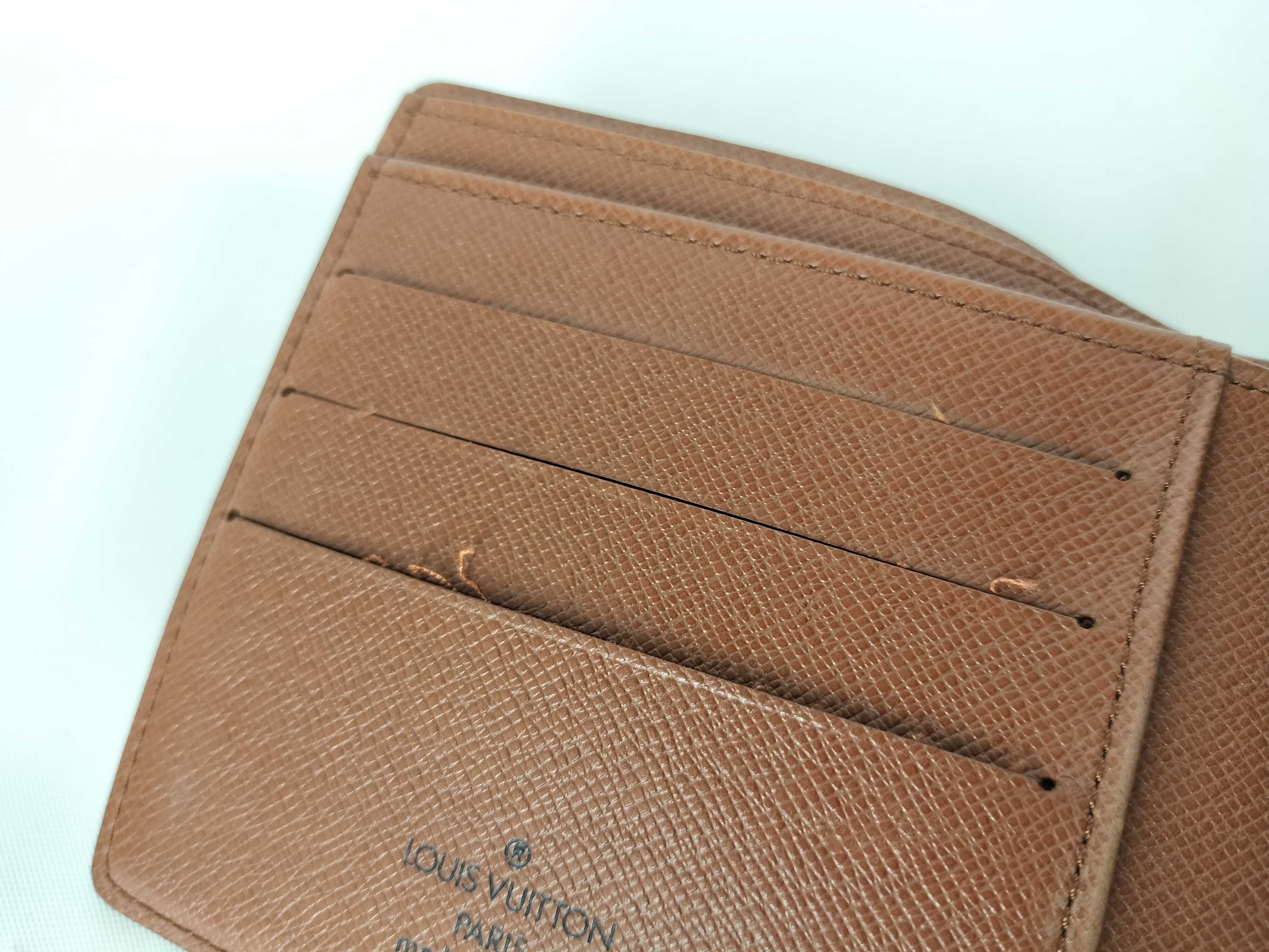 Monogram Portefeuille Cartes Crédit Monnaie Wallet — view 8