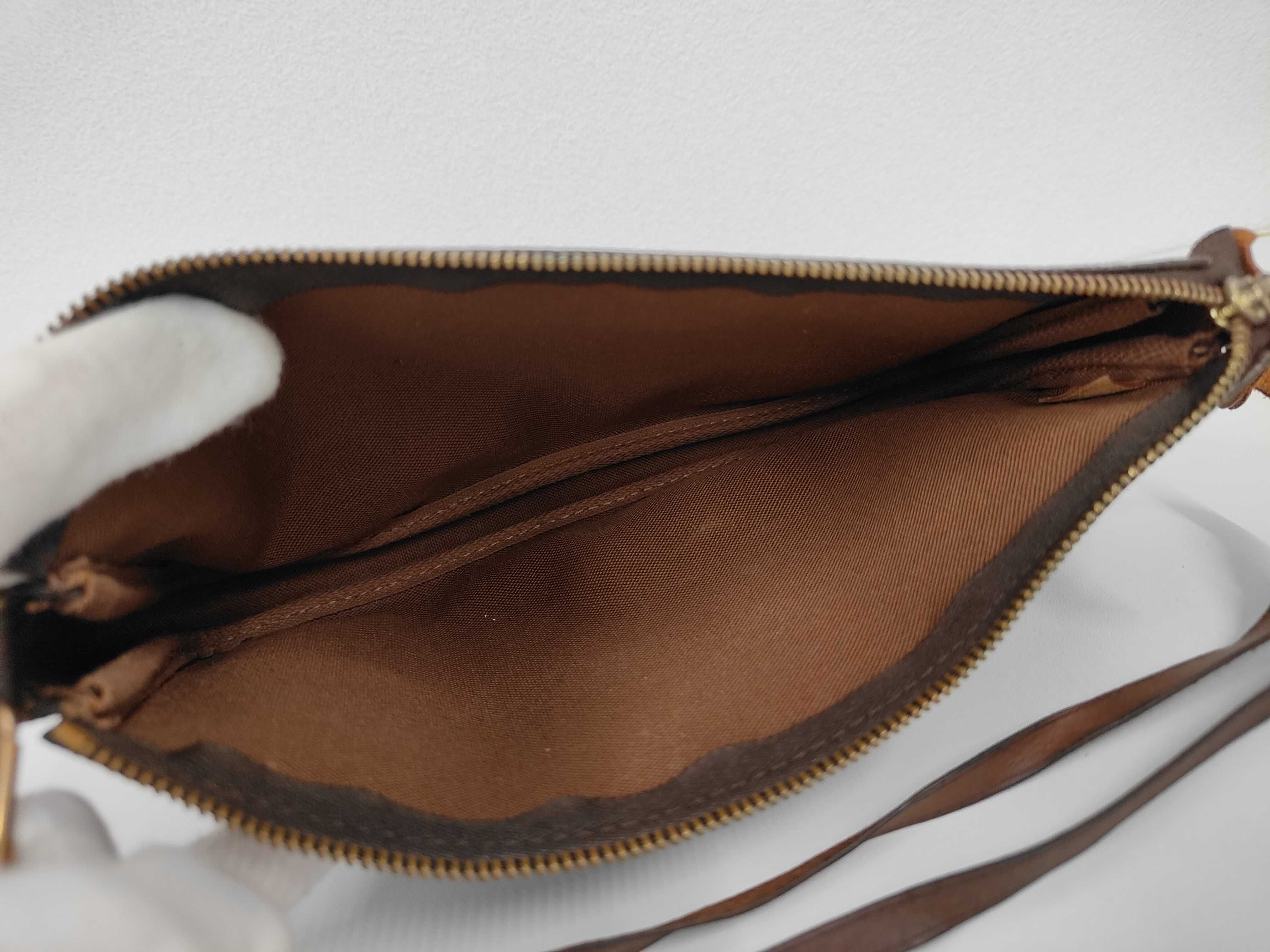 Monogram Louis Vuitton Pochette Accessoires M51980 AR1919 Monogram Pouch — view 9