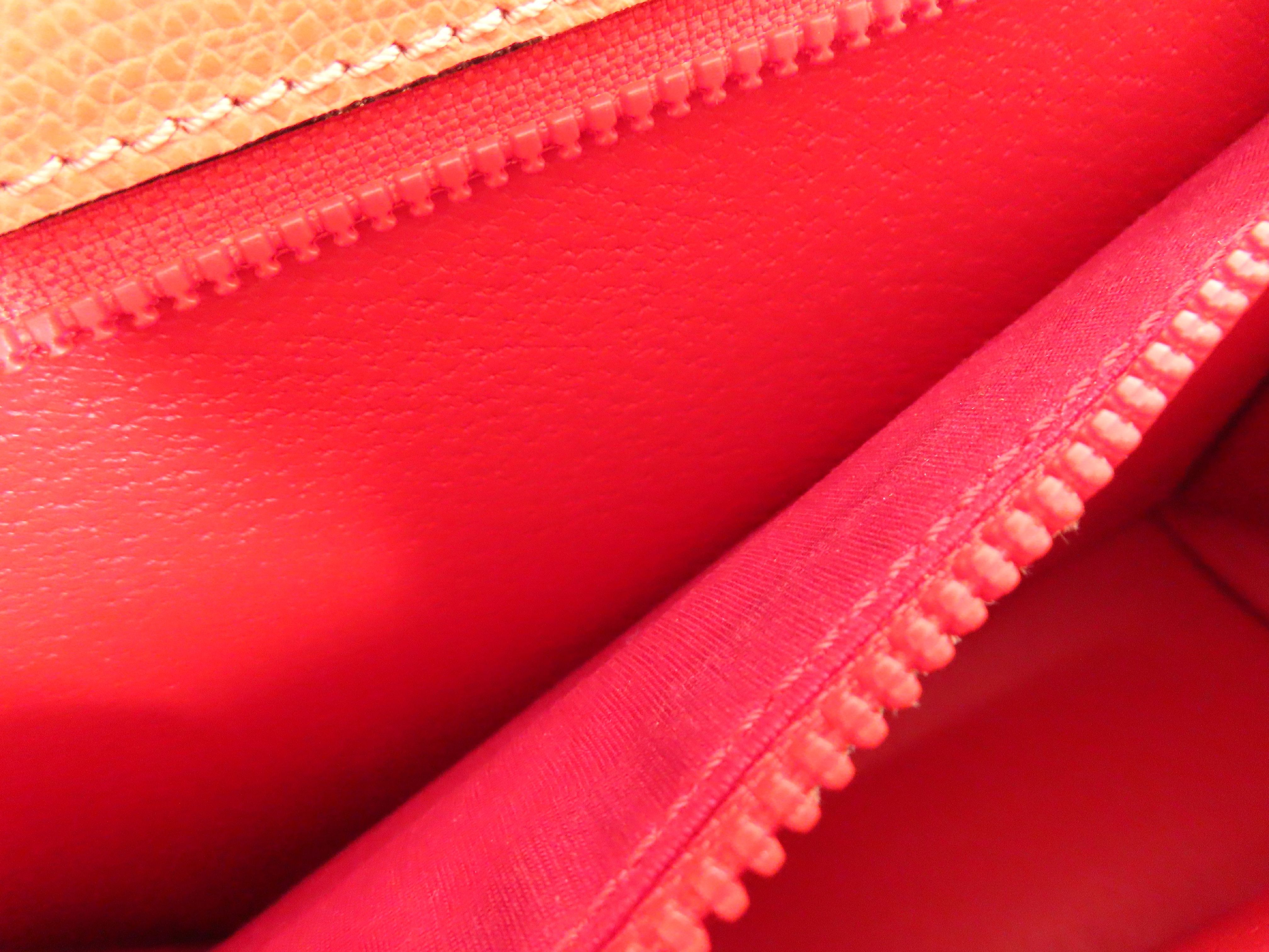 KR- Top Handle Bag Orange Handbag — view 13
