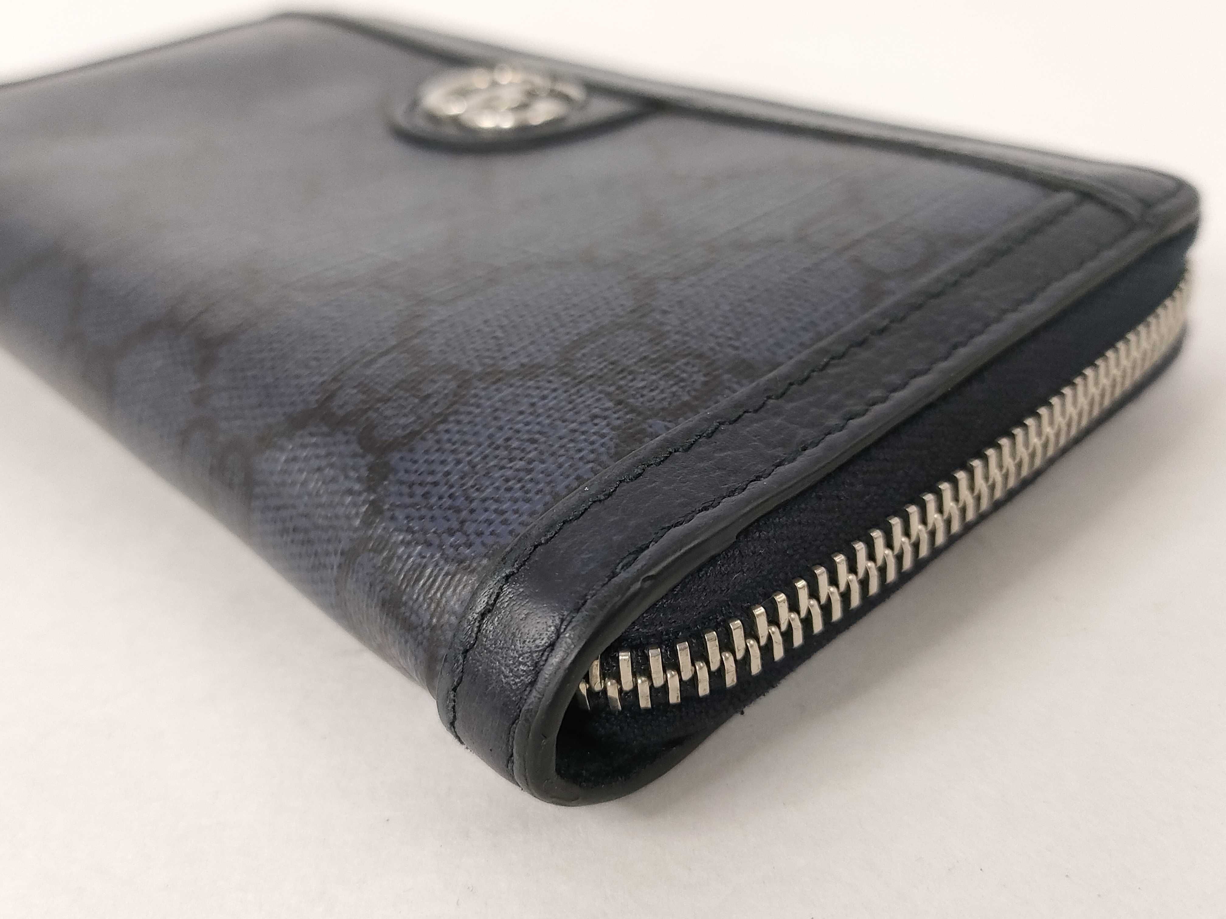 Ophidia Zip Around Wallet Navy Wallet — view 3