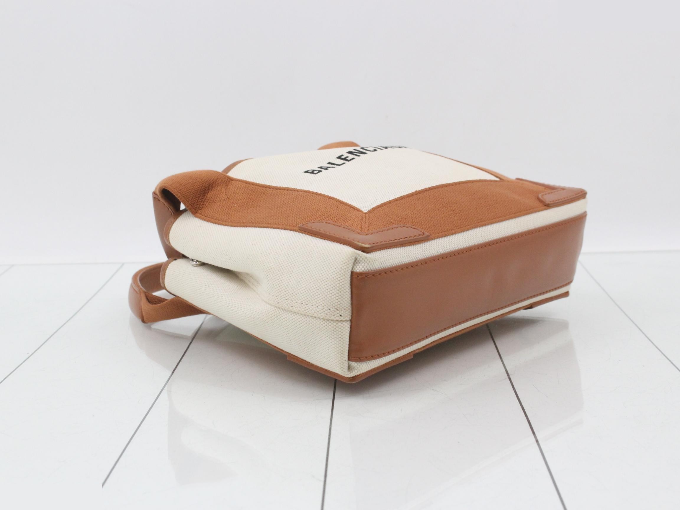 Navy Cabas Shoulder Bag — view 5