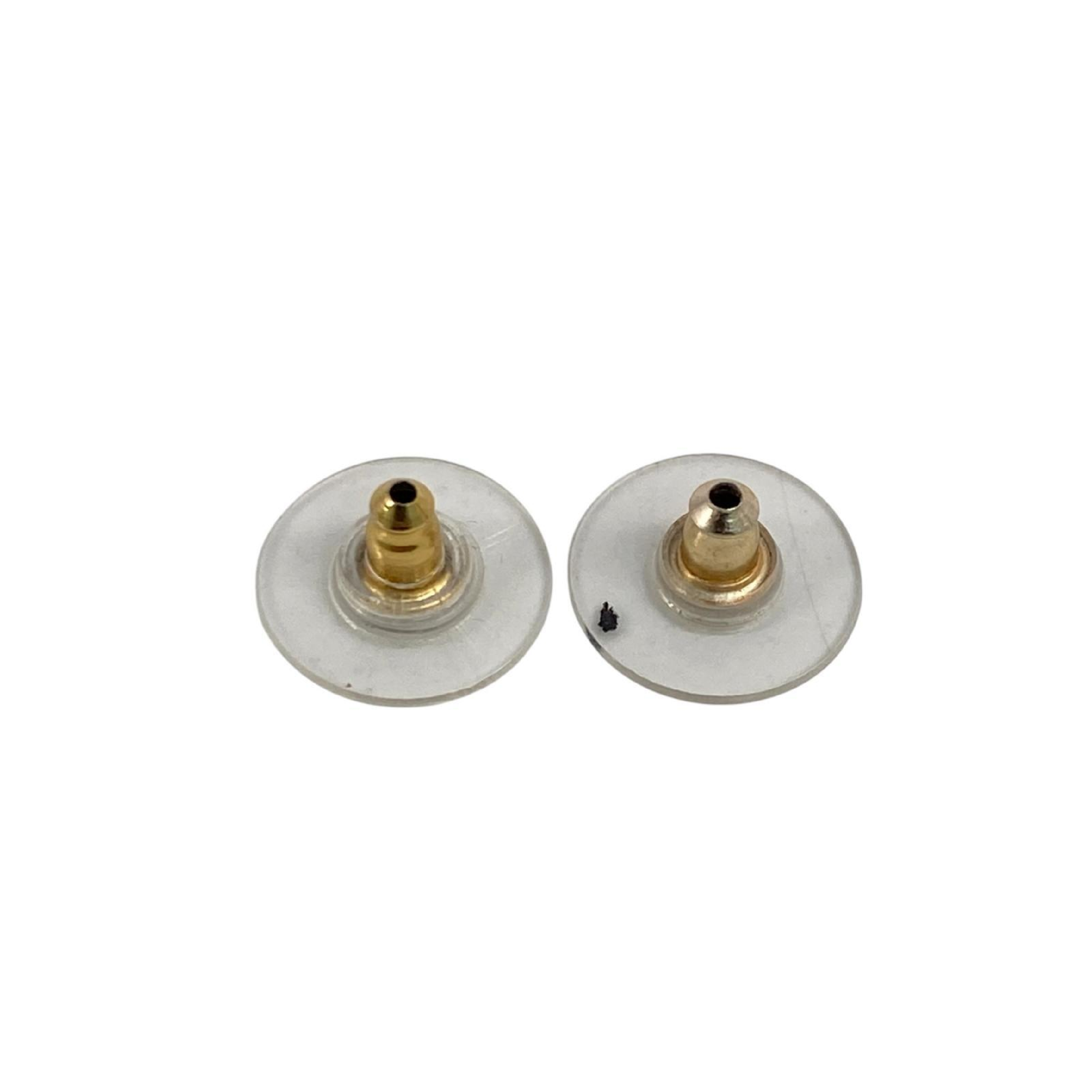 【*Shipped from: Hong Kong*】CHANEL Silver-colored Metal Coco Mark Earrings 06P — view 11
