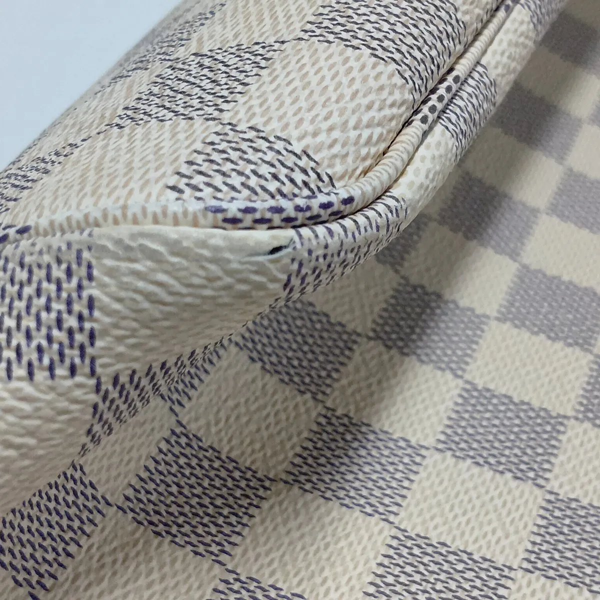 Damier Azur Neverfull MM N41605 White (RFID detected) — view 13