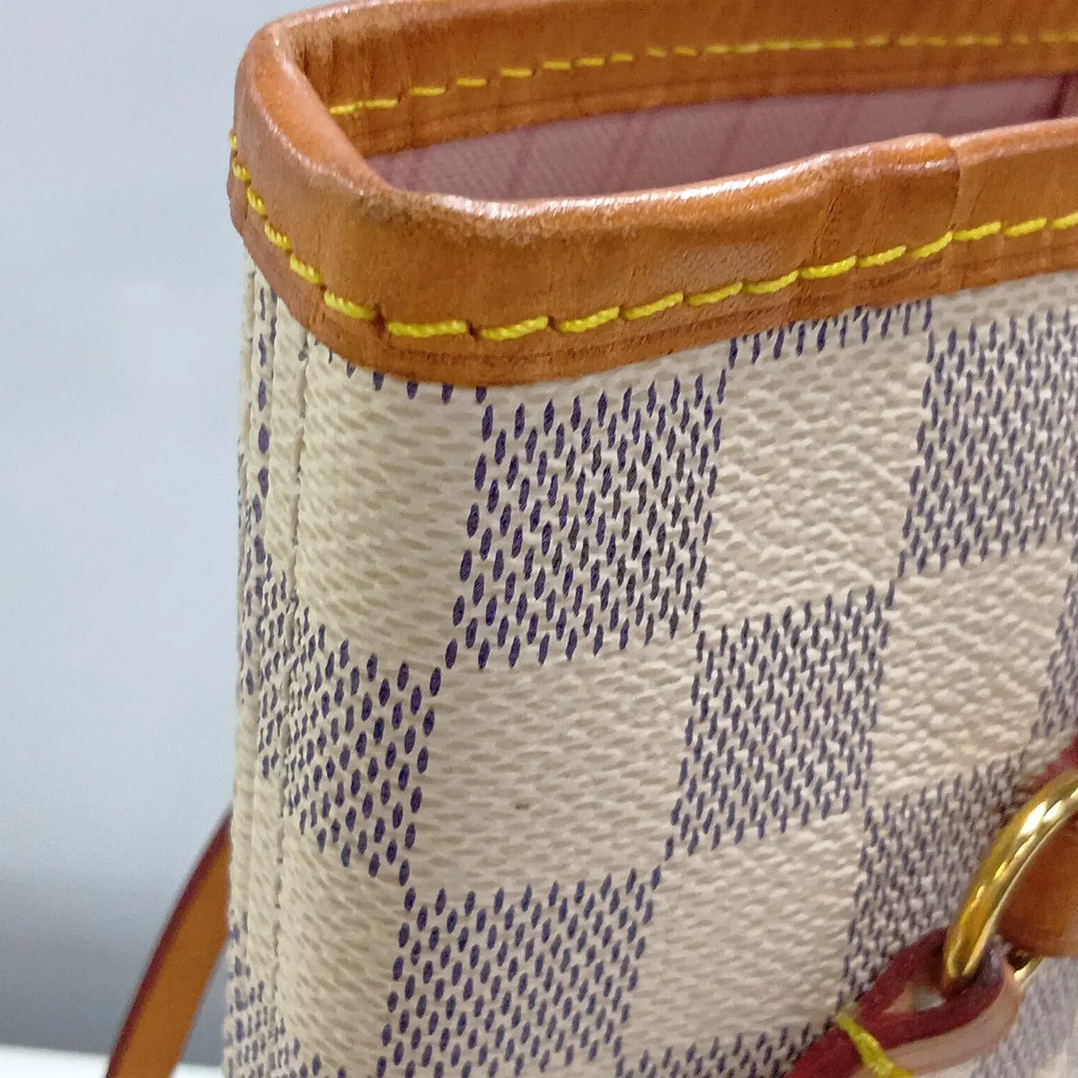 Damier Azur Neverfull MM N41605 White (RFID detected) — view 15
