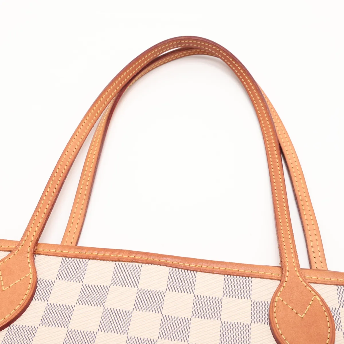 Damier Azur Neverfull MM N41605 White (RFID detected) — view 6