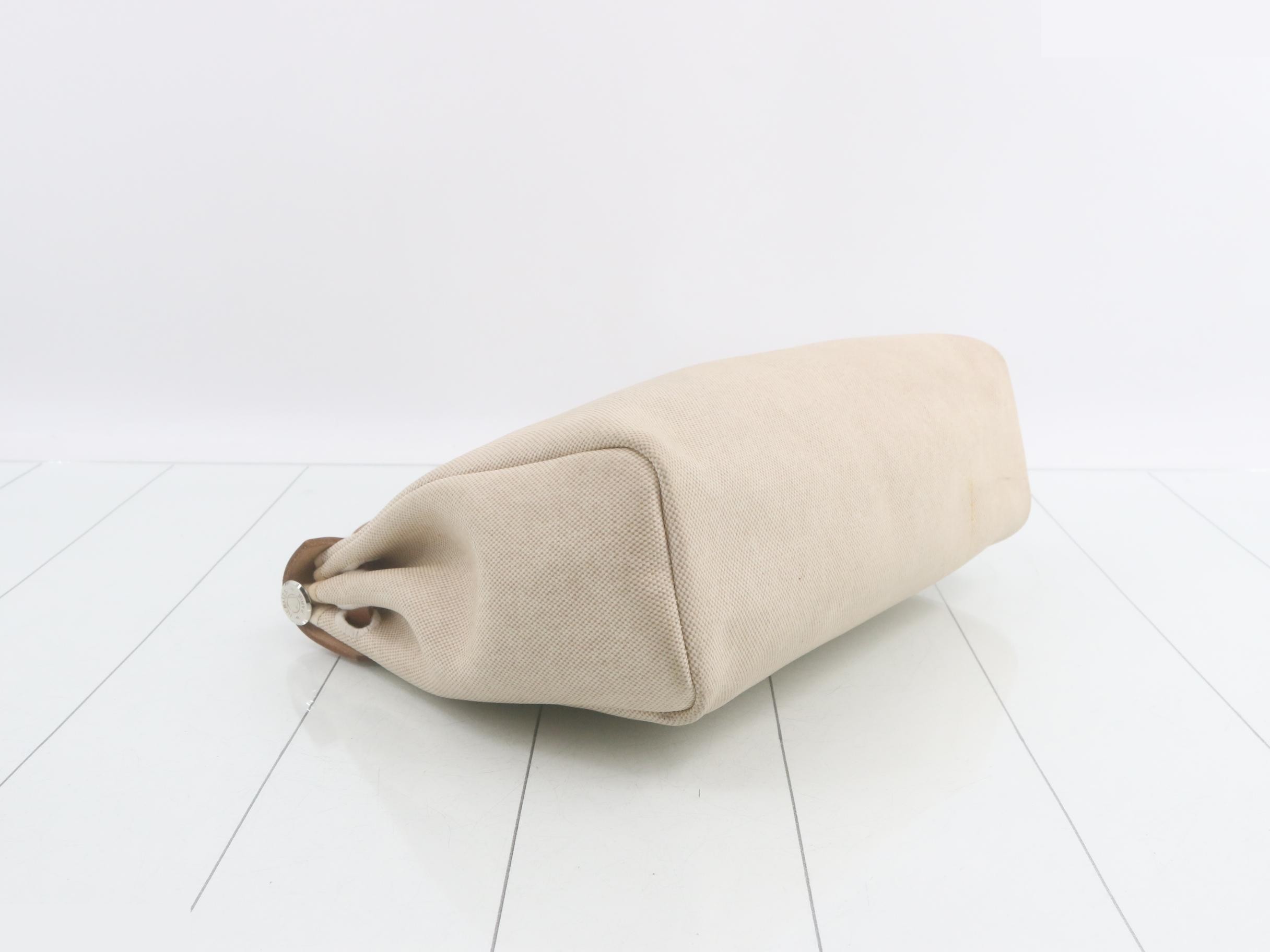 Herbag PM Natural SV Toile H Leather C Stamp — view 5