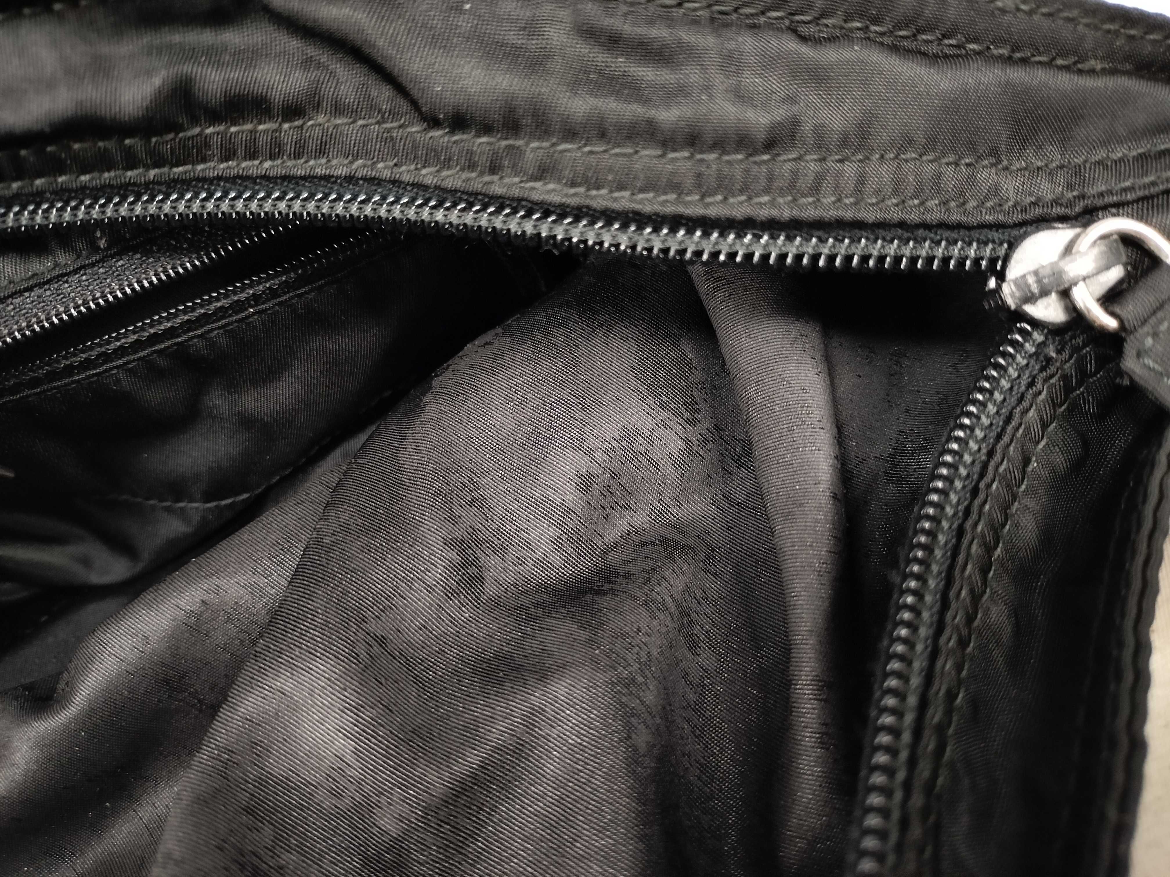 Nylon Prada Triangle Logo Nylon Tote Bag — view 13