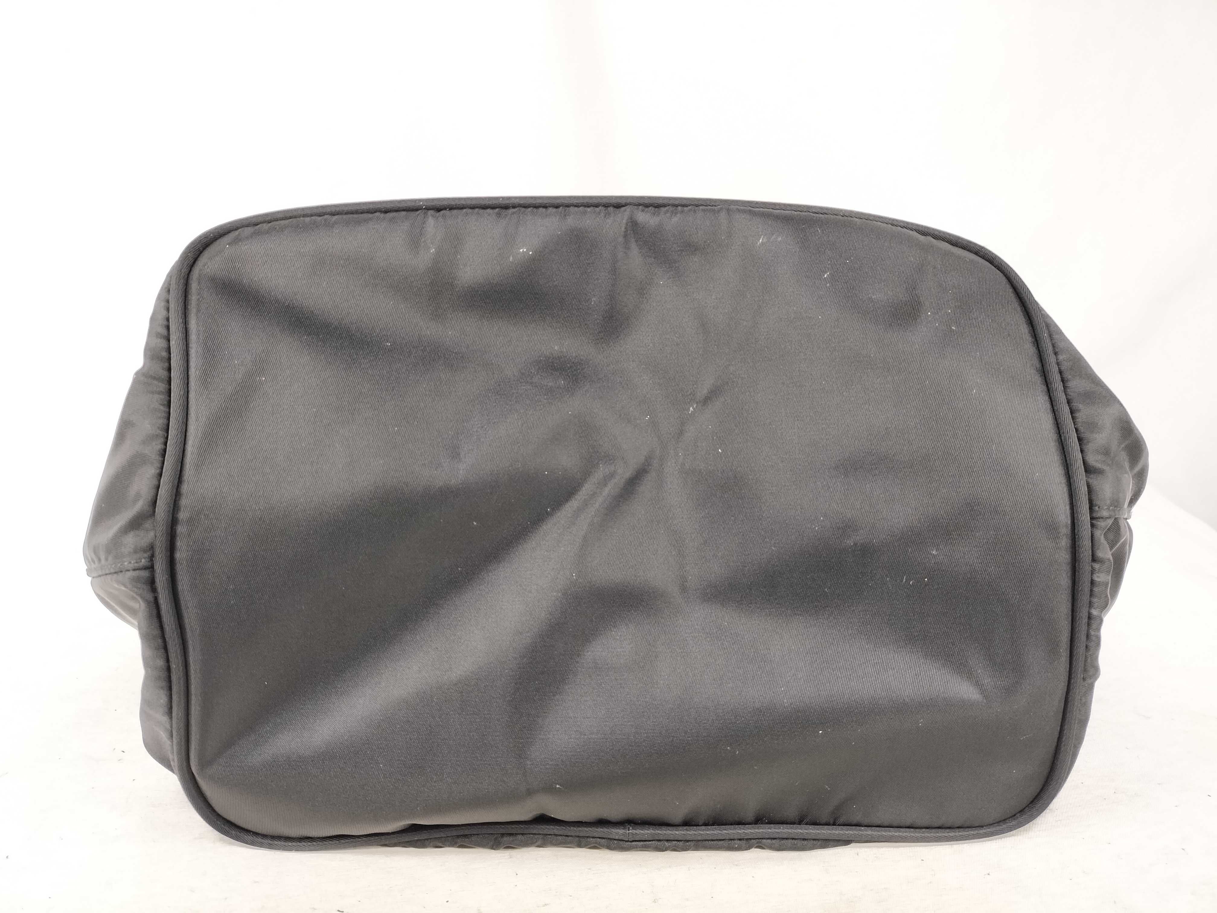 Nylon Prada Triangle Logo Nylon Tote Bag — view 8