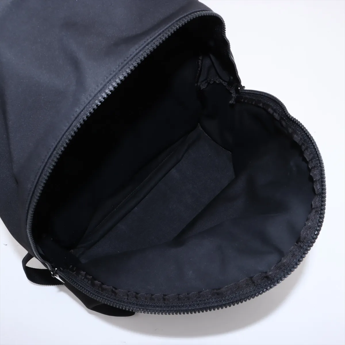 x KAWS Bee Nylon x Leather Backpack/Rucksack, Black — view 7