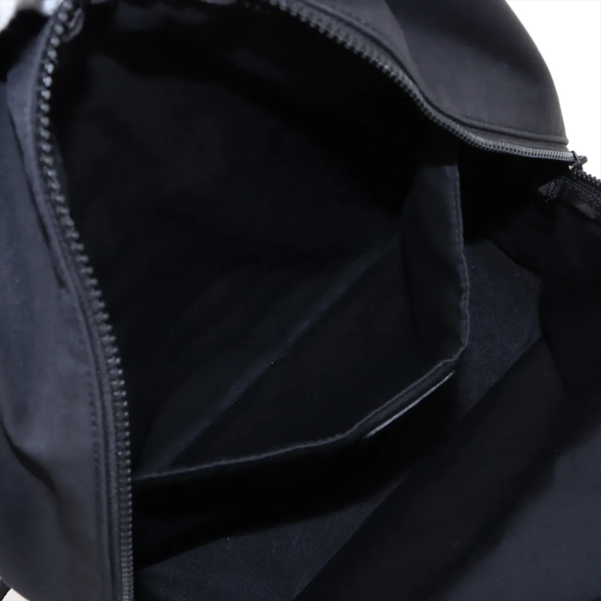 x KAWS Bee Nylon x Leather Backpack/Rucksack, Black — view 8