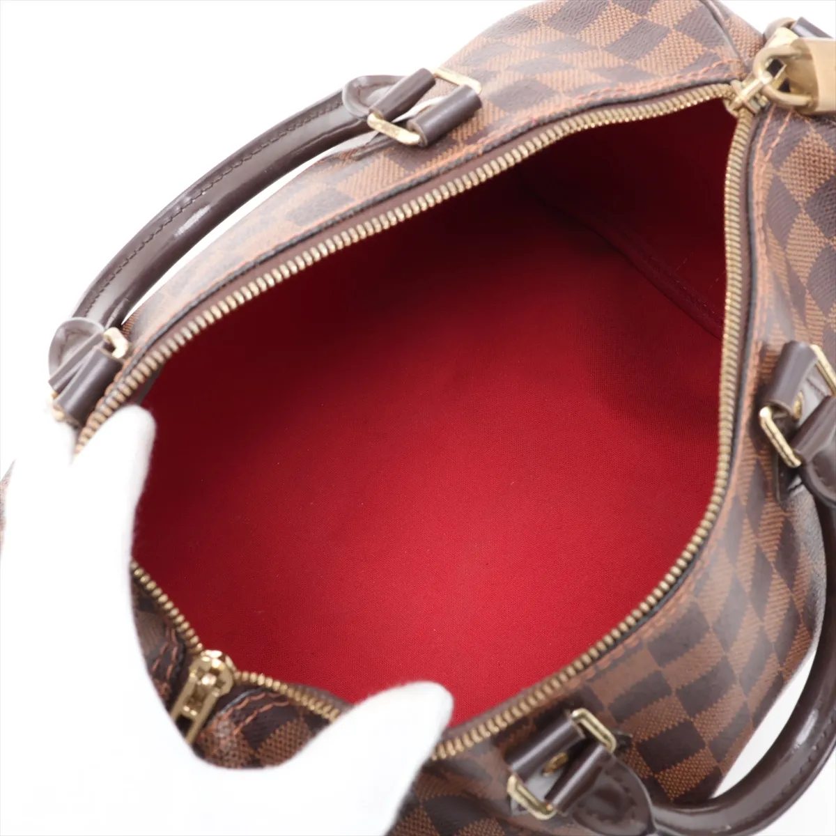 Damier Speedy Bandoulière 30 N41367 MB5114 Brown — view 8