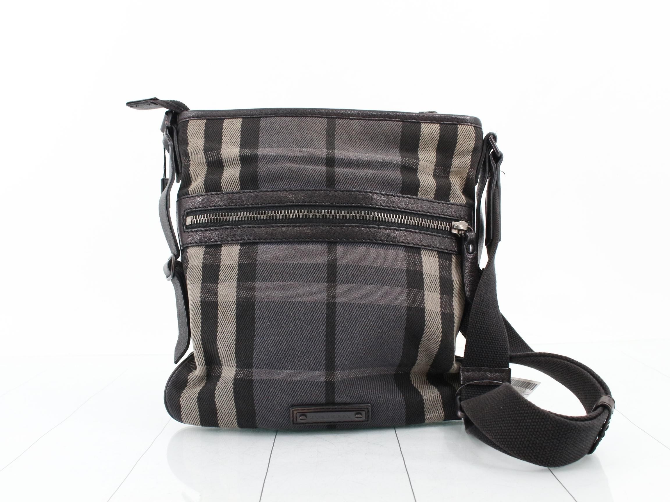 Nova Check Canvas Shoulder Bag