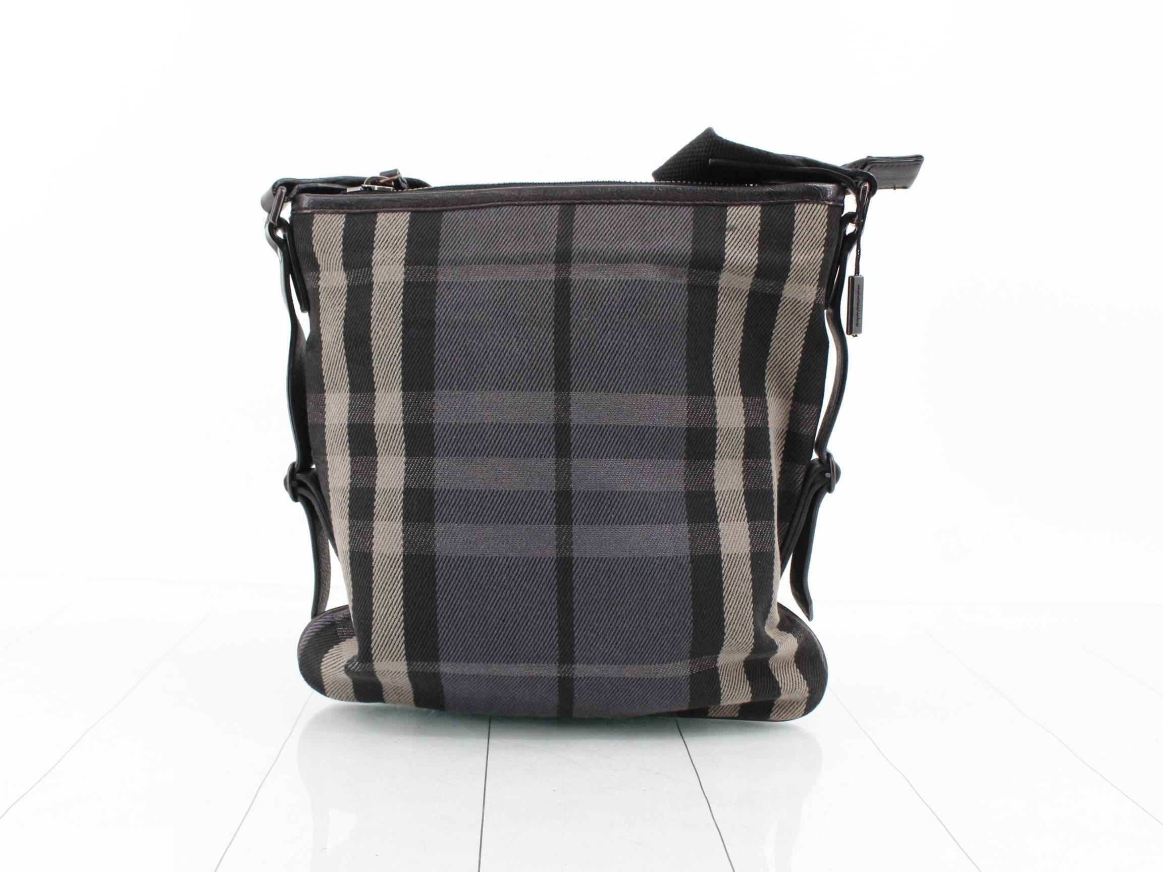 Nova Check Canvas Shoulder Bag — view 2