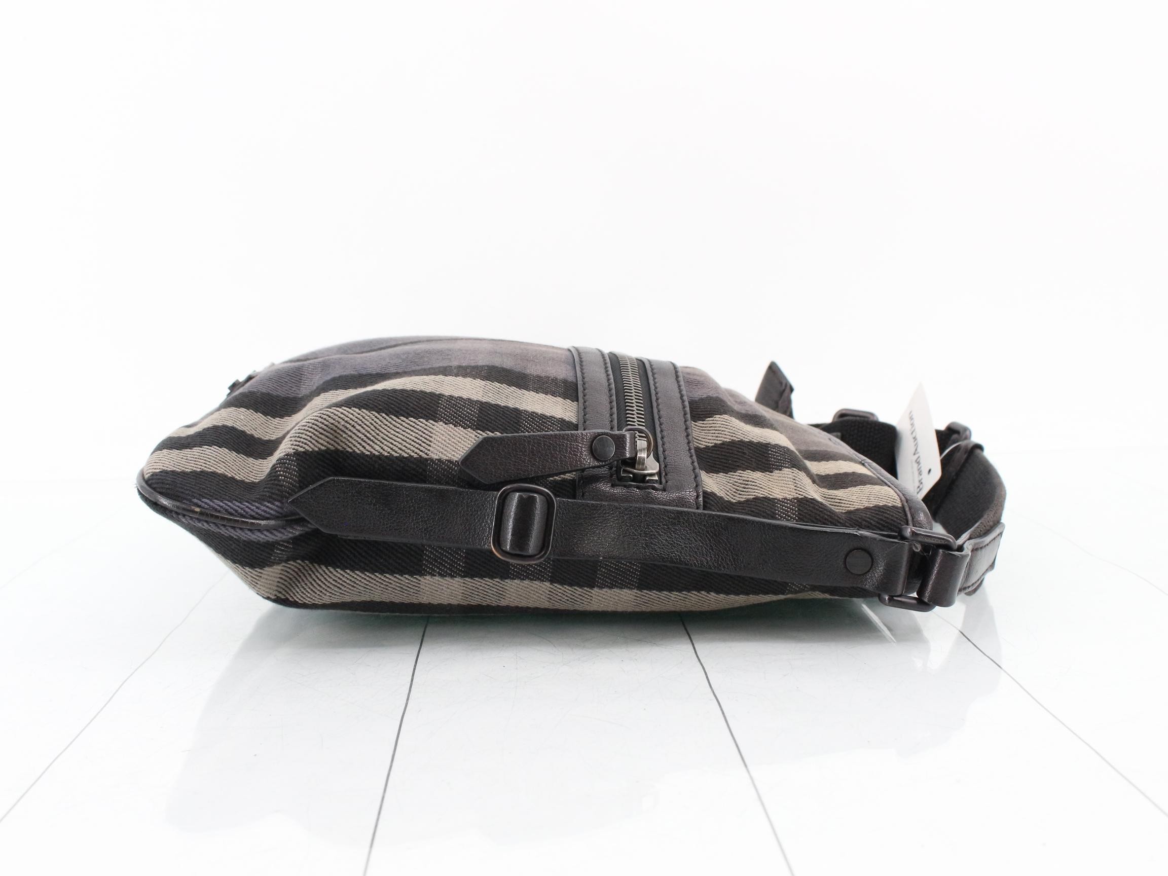 Nova Check Canvas Shoulder Bag — view 3
