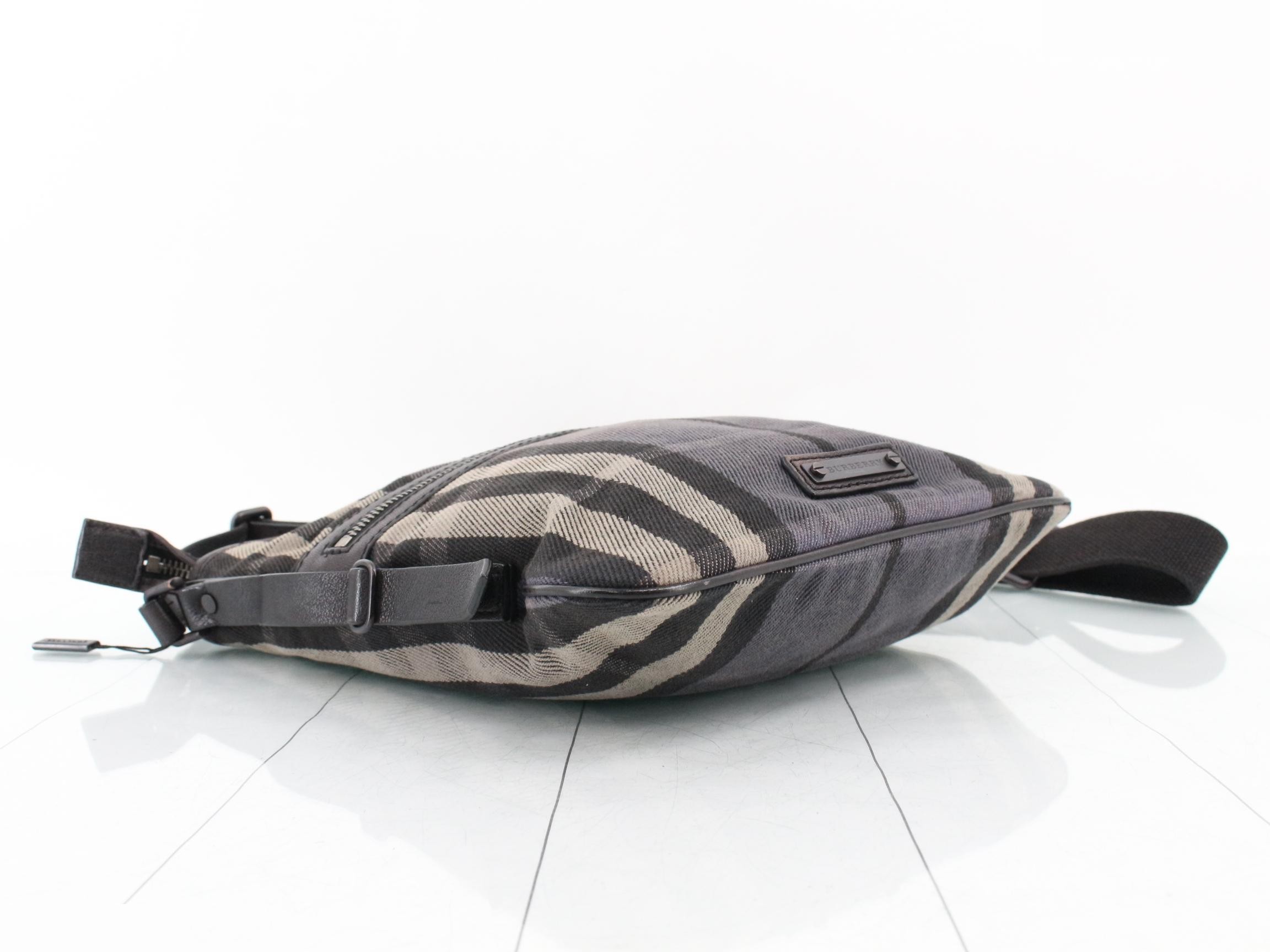 Nova Check Canvas Shoulder Bag — view 5
