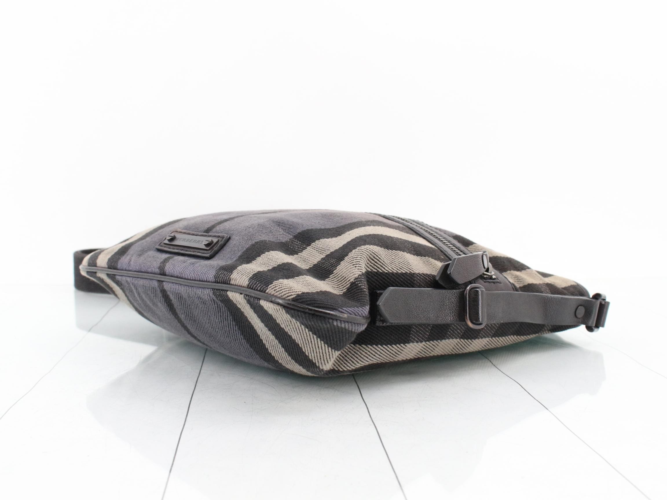 Nova Check Canvas Shoulder Bag — view 6