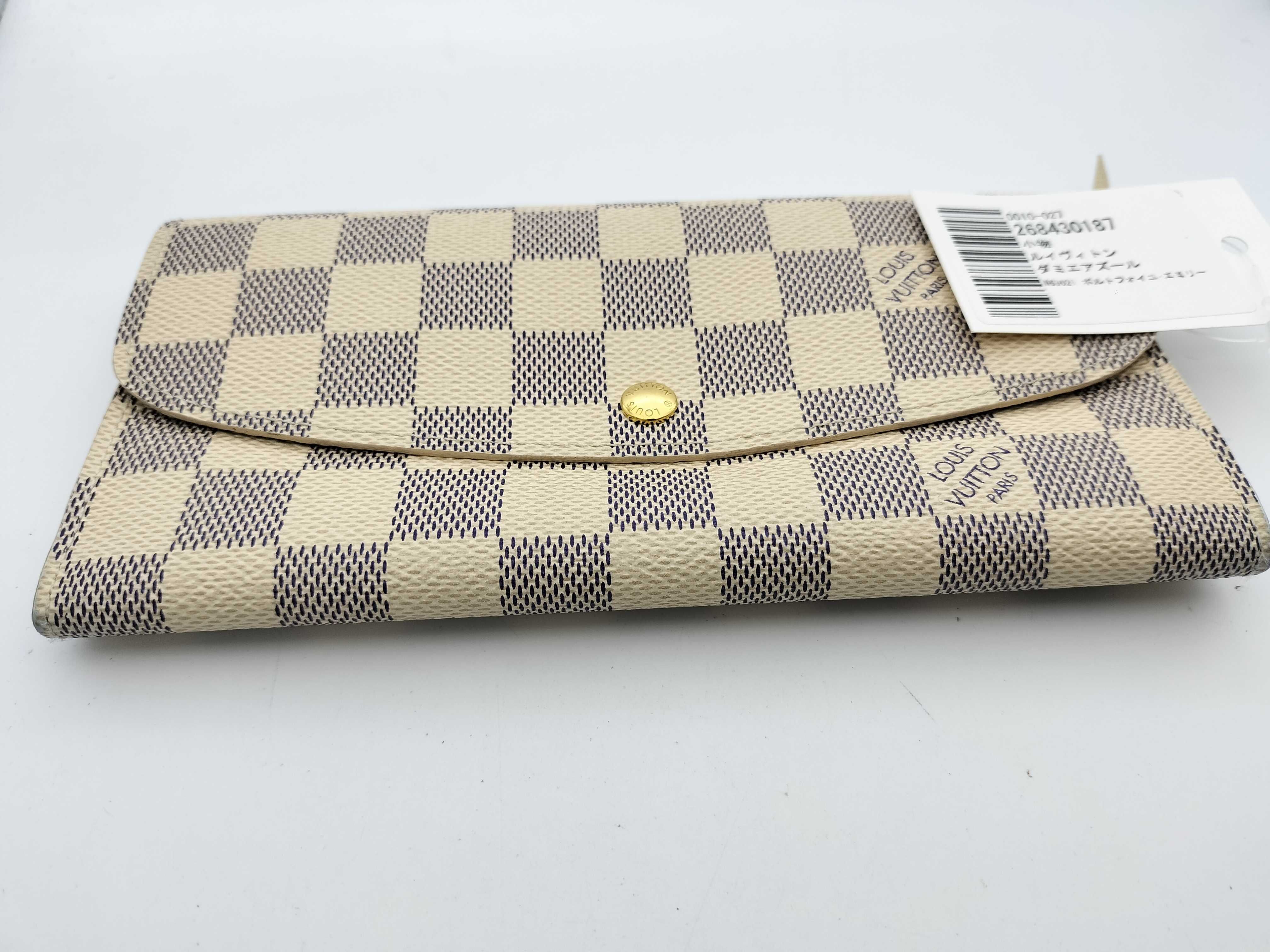 Damier Azur N63021 Portefeuille Emilie Wallet — view 6