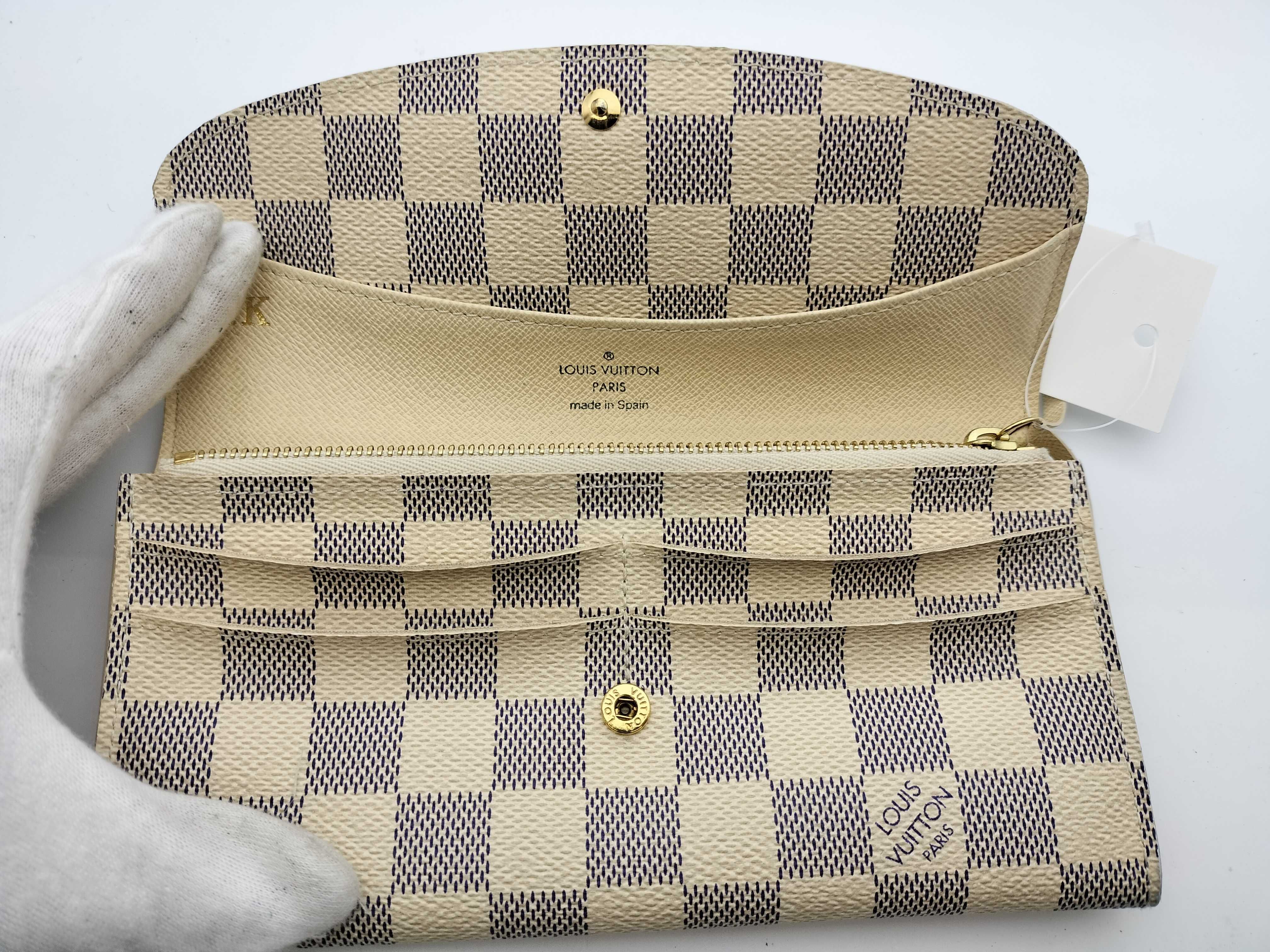 Damier Azur N63021 Portefeuille Emilie Wallet — view 7
