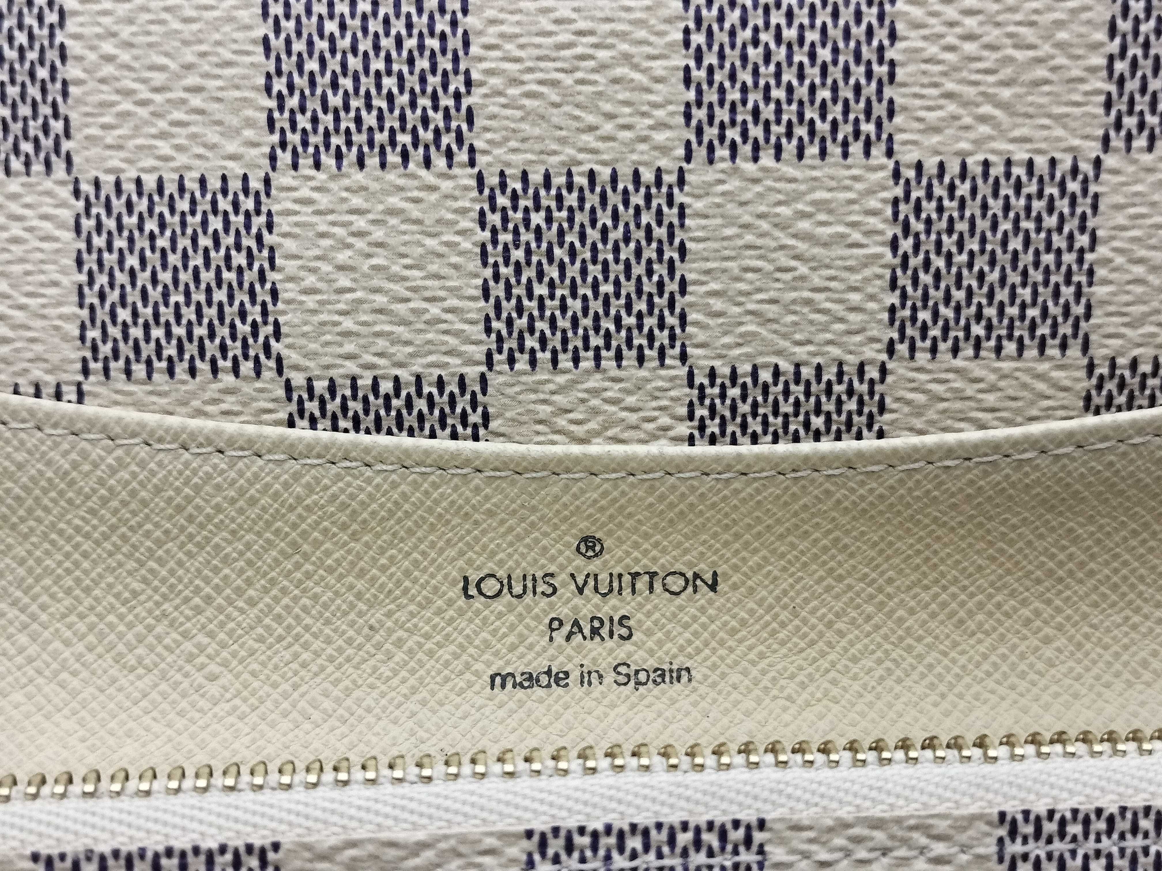 Damier Azur N63021 Portefeuille Emilie Wallet — view 8