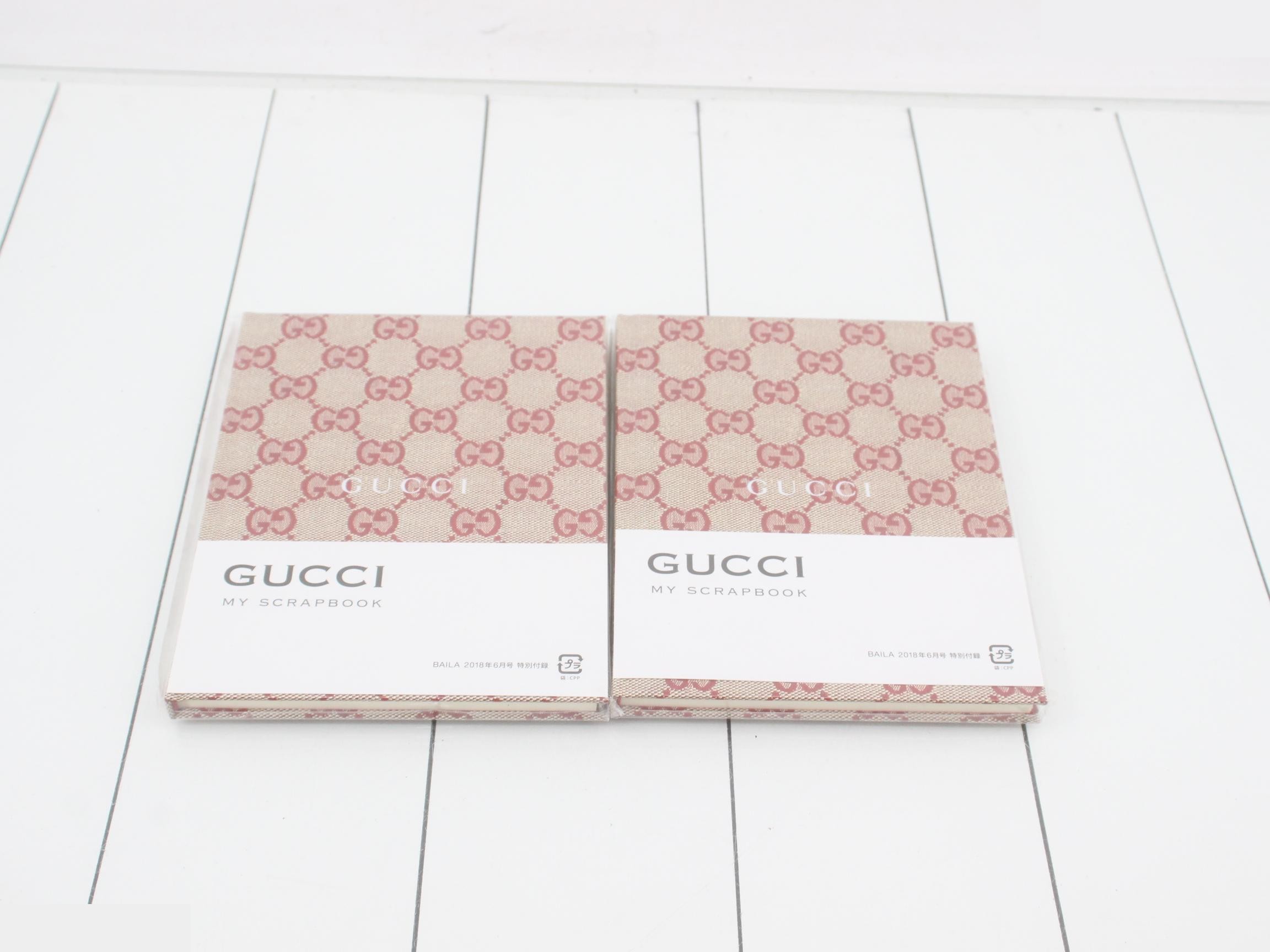 Unused Gucci novelty notebooks, set of 3. — view 2