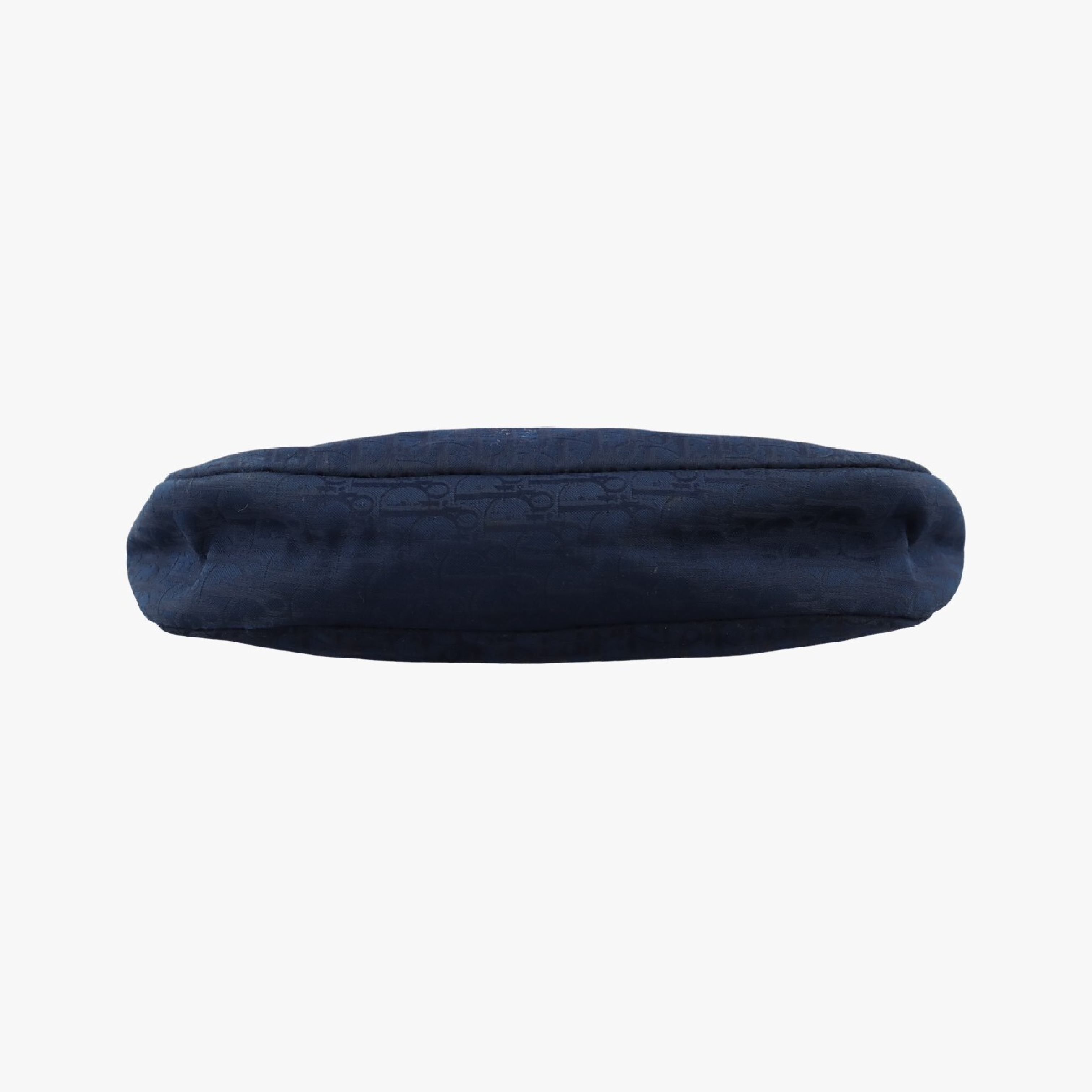 Trotter Navy Jacquard Canvas x Leather Shoulder Bag — view 3