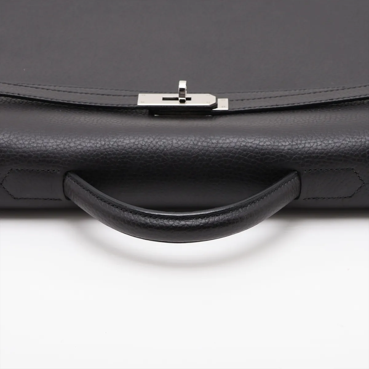 [Individually packaged] Hermes Kelly Depeches 36 Ardennes Black Silver Hardware B: 2023 — view 5