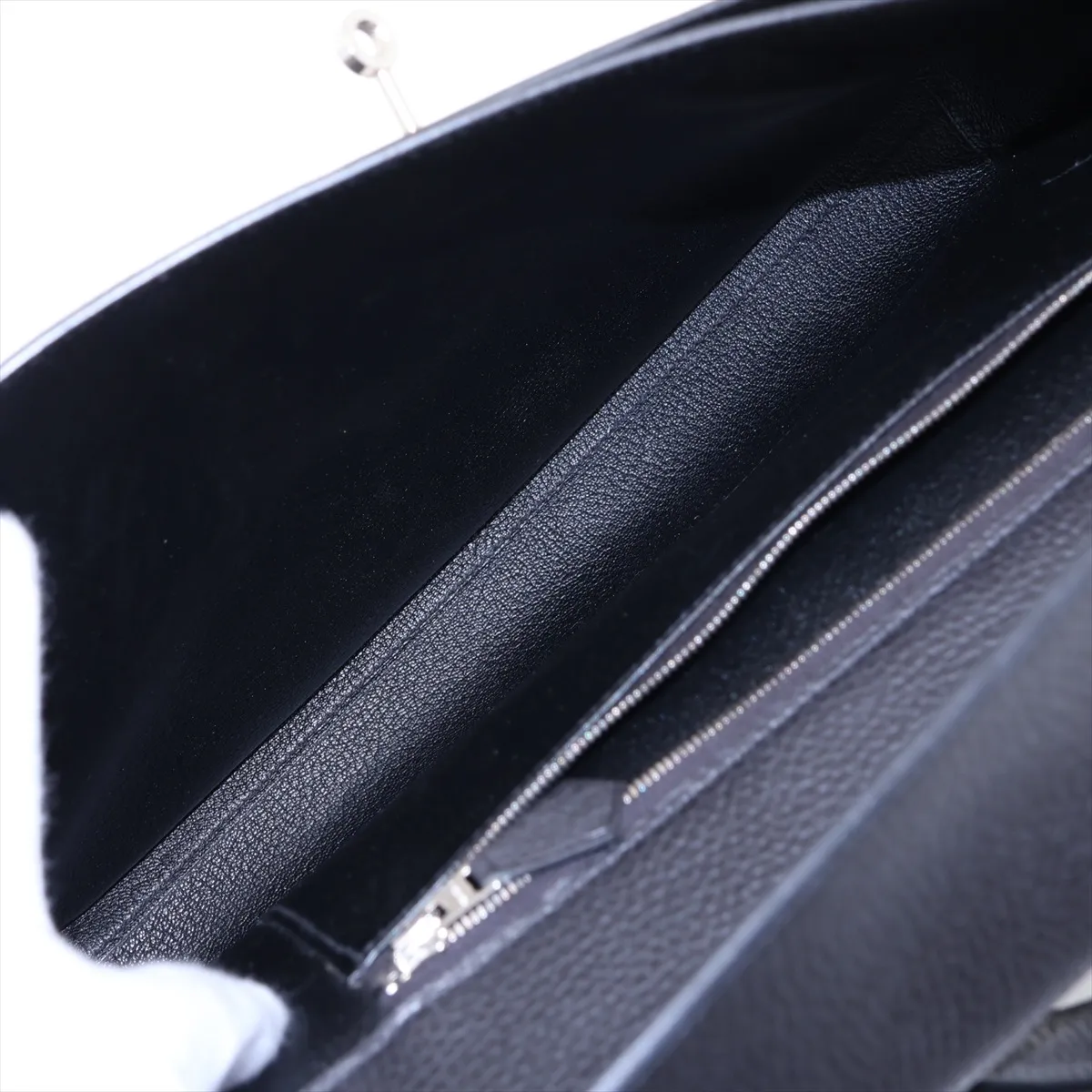 [Individually packaged] Hermes Kelly Depeches 36 Ardennes Black Silver Hardware B: 2023 — view 7