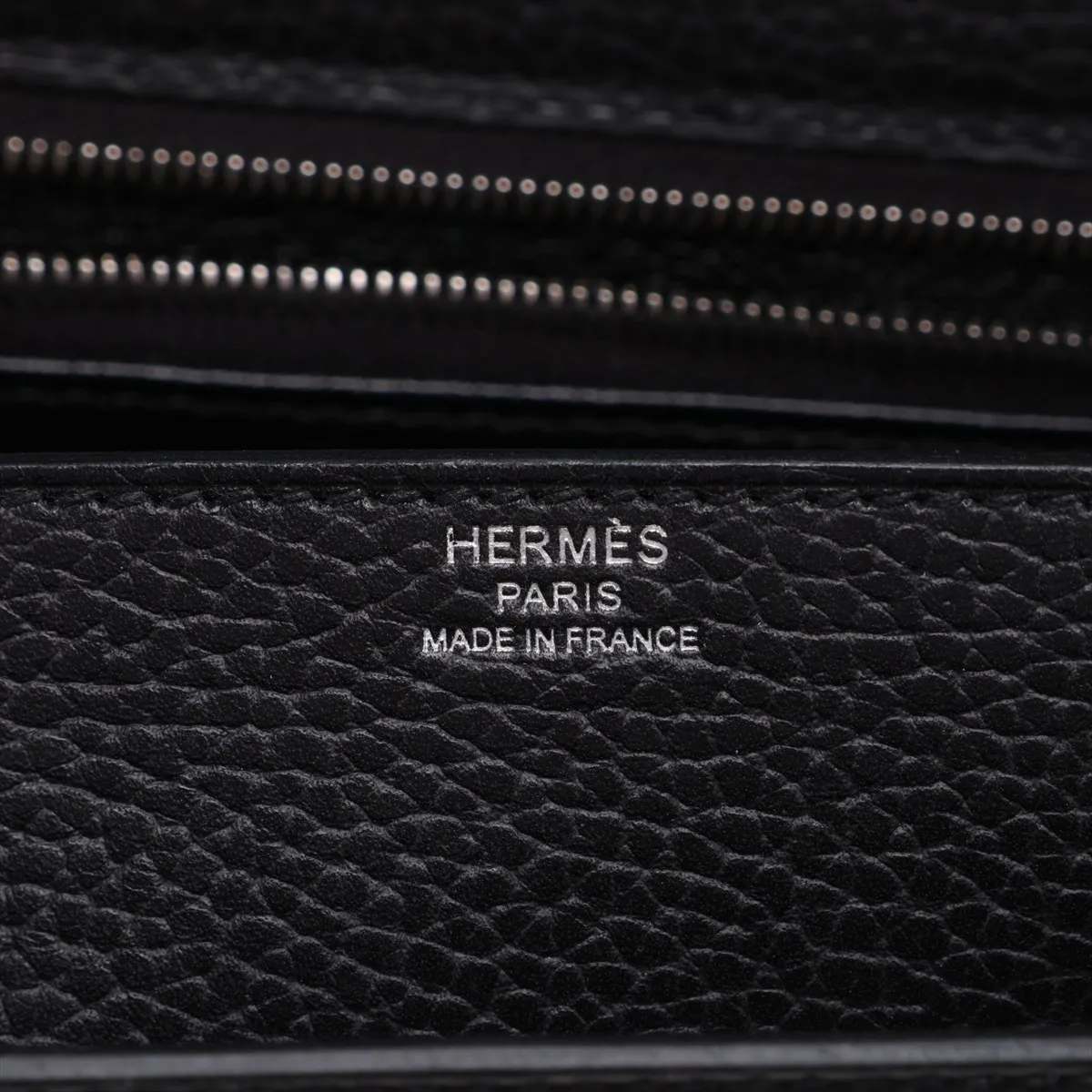 [Individually packaged] Hermes Kelly Depeches 36 Ardennes Black Silver Hardware B: 2023 — view 10