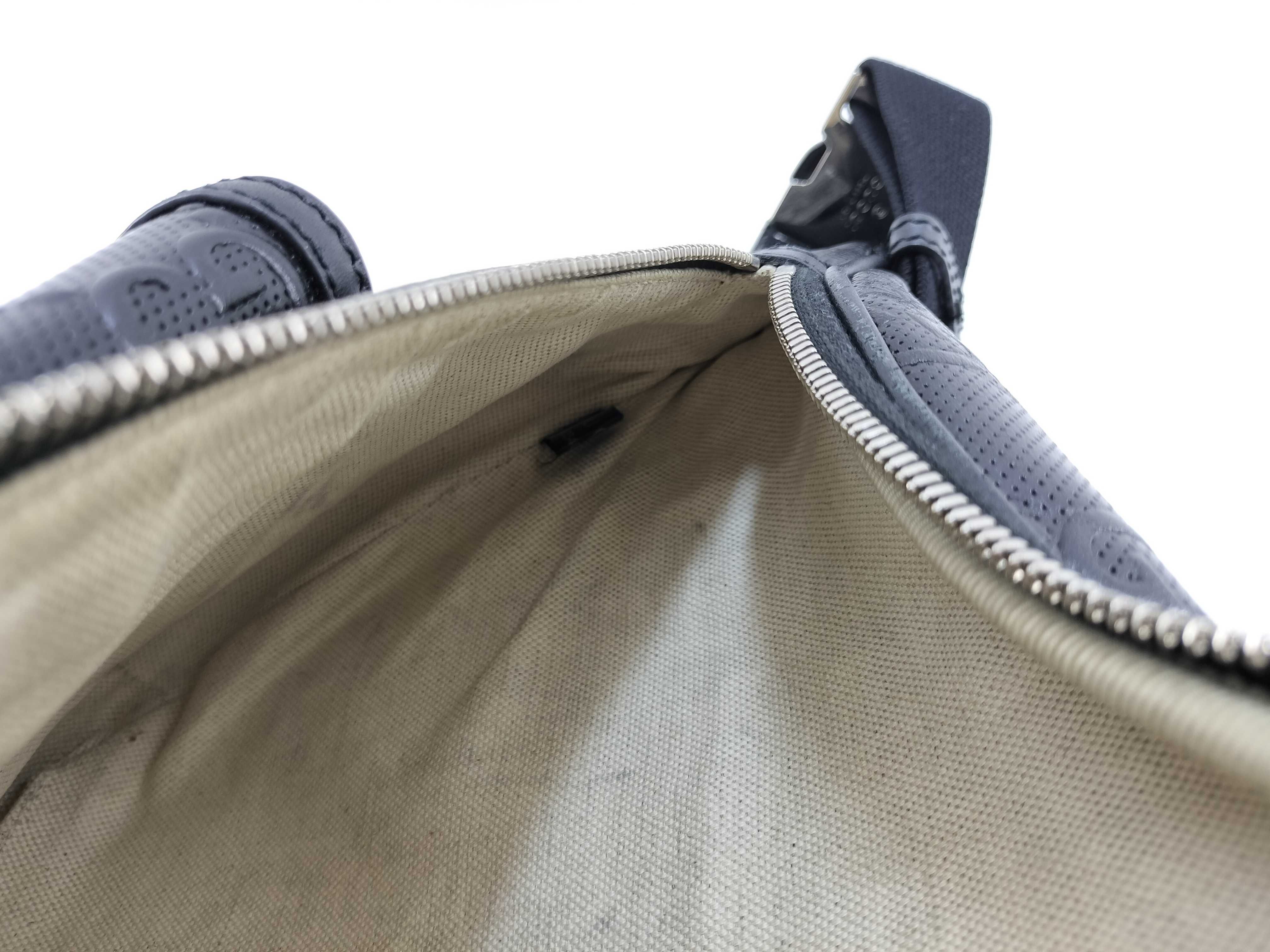 GG Waist Bag, GG Embossed, Black, 645093 — view 12
