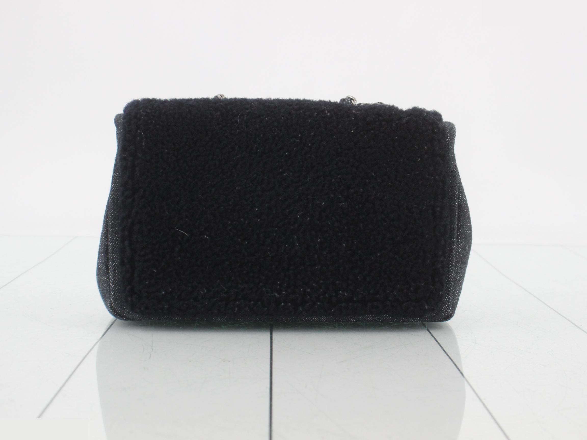 Paris Dallas Collection Denim Matelassé Shoulder Bag — view 2