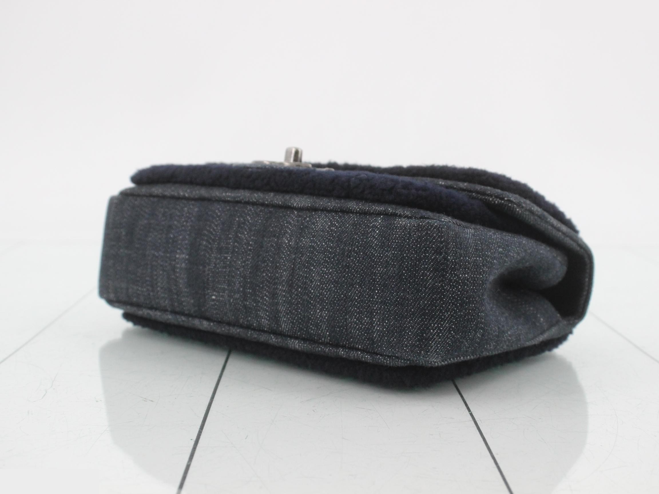 Paris Dallas Collection Denim Matelassé Shoulder Bag — view 6