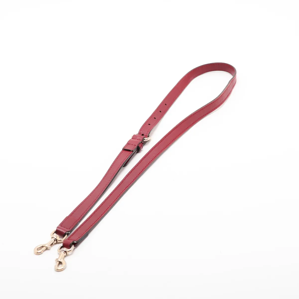 Microguccissima 449654 Leather 2-Way Handbag Red Outlet — view 7