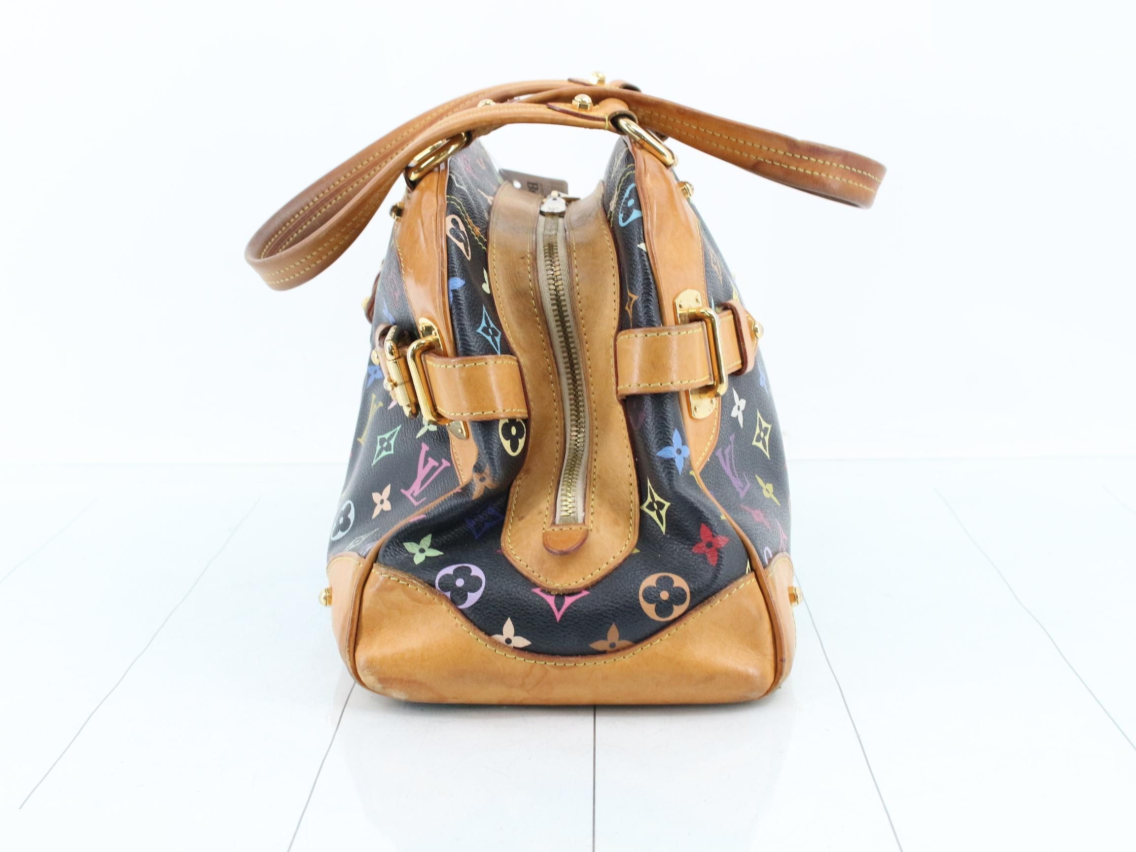 M40194 Monogram Multicolore Claudia Noir Handbag — view 3