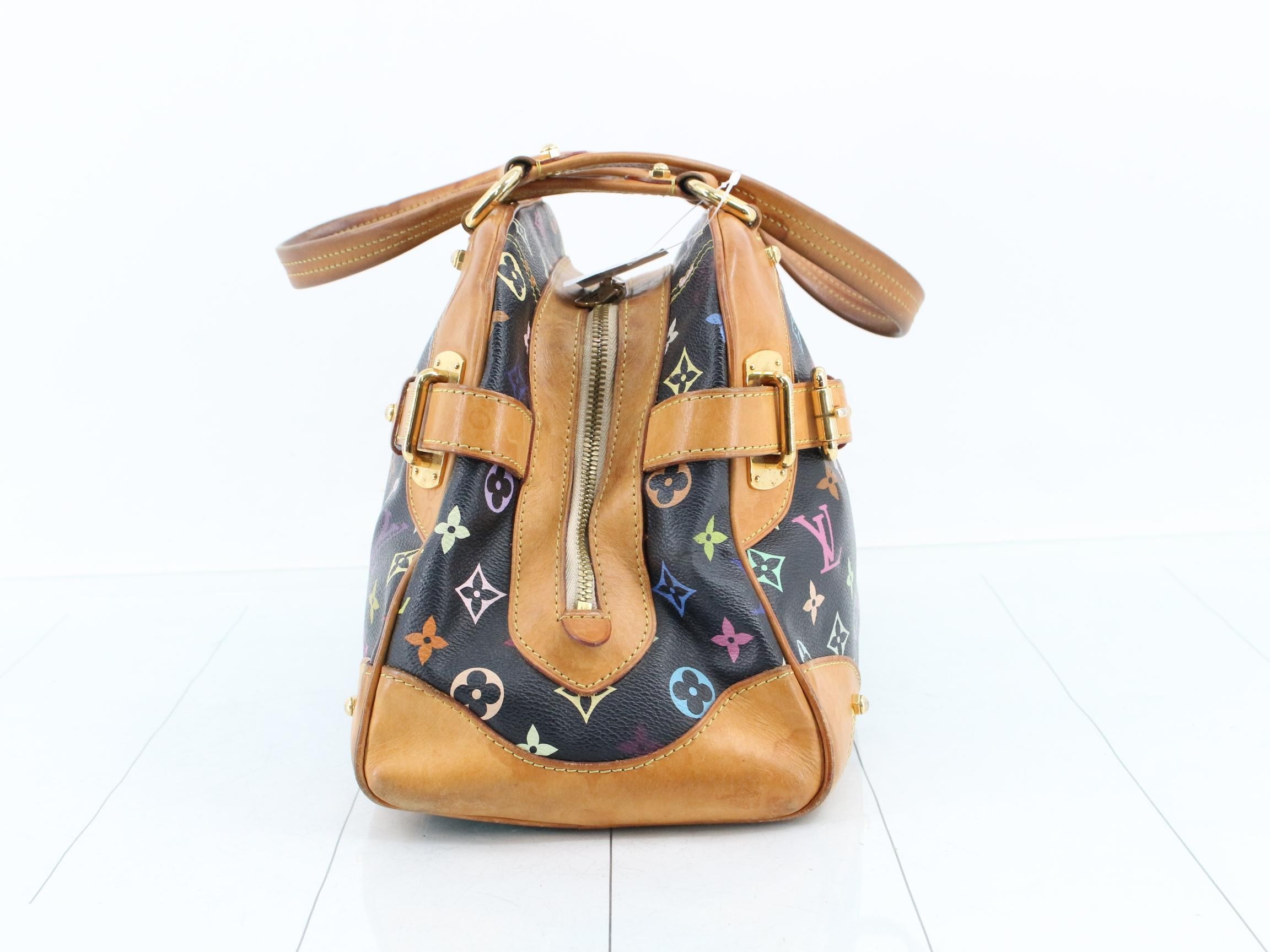 M40194 Monogram Multicolore Claudia Noir Handbag — view 4