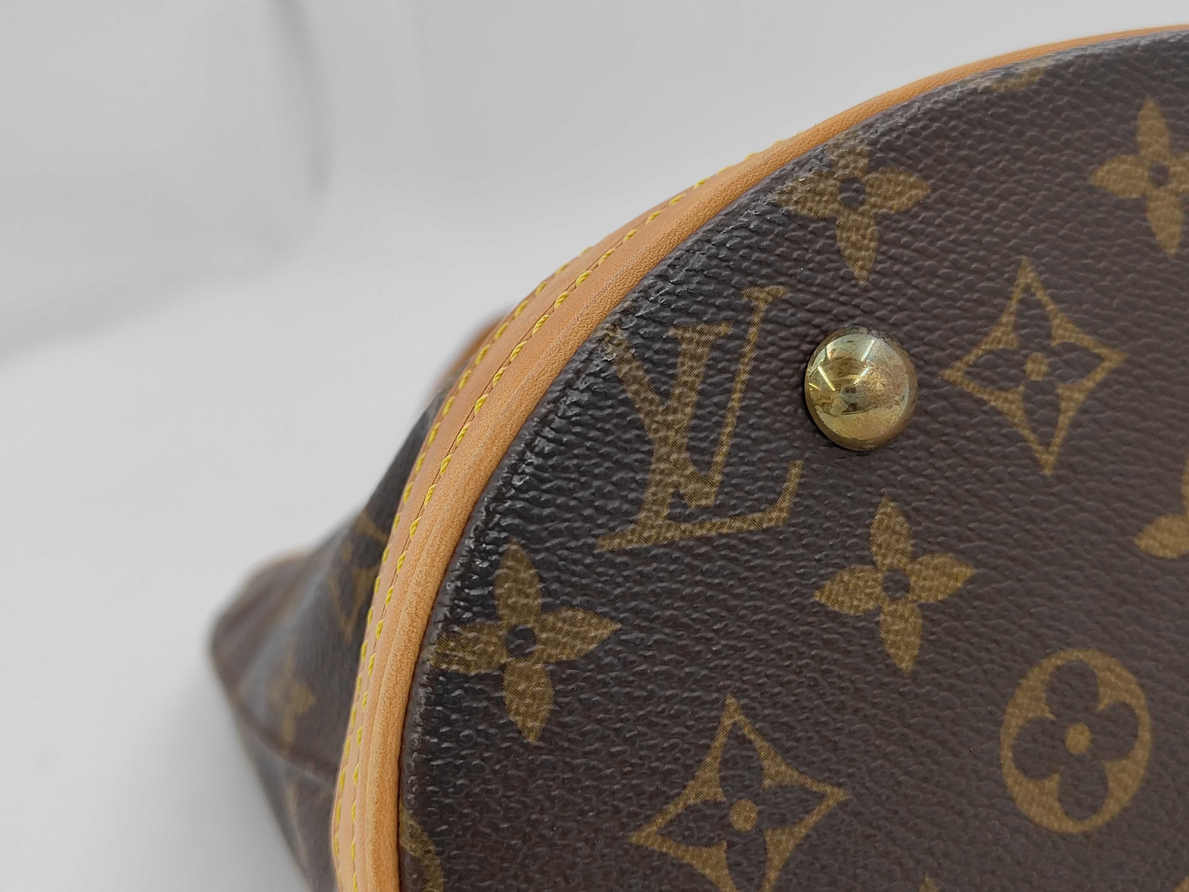 Monogram Louis Vuitton Petite Bucket PM Shoulder Bag Monogram Brown M42238 Tote Bag — view 7