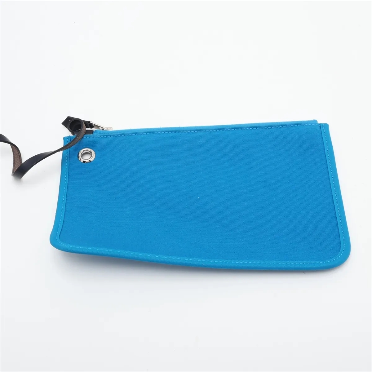 Herbag Zip PM Toile Officier x Vache Hunter Blue x Black Silver Hardware X: 2016 — view 14