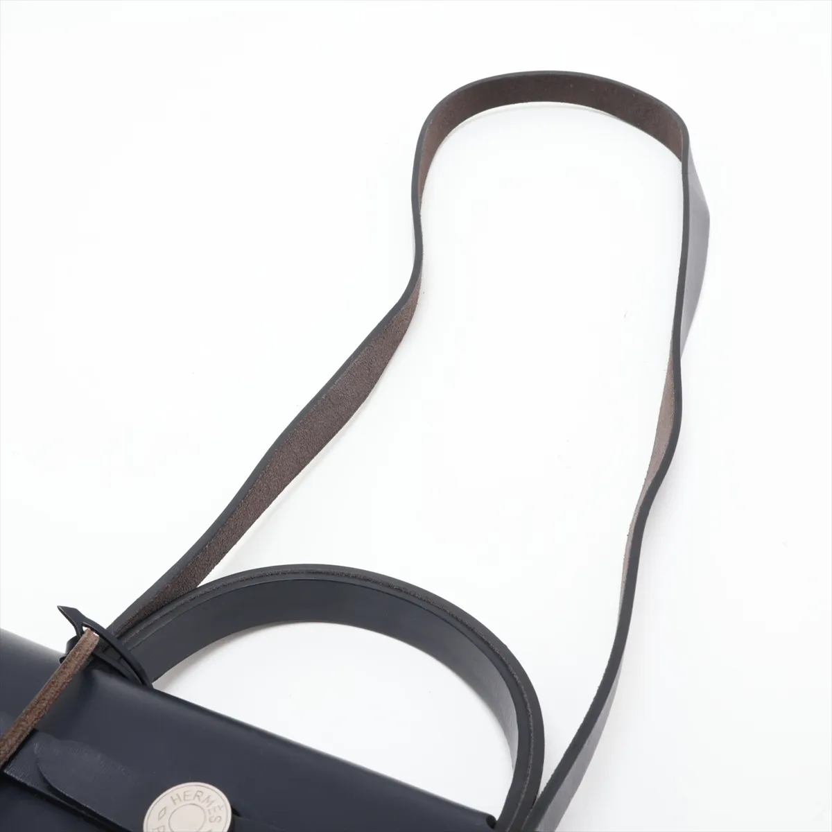 Herbag Zip PM Toile Officier x Vache Hunter Blue x Black Silver Hardware X: 2016 — view 7