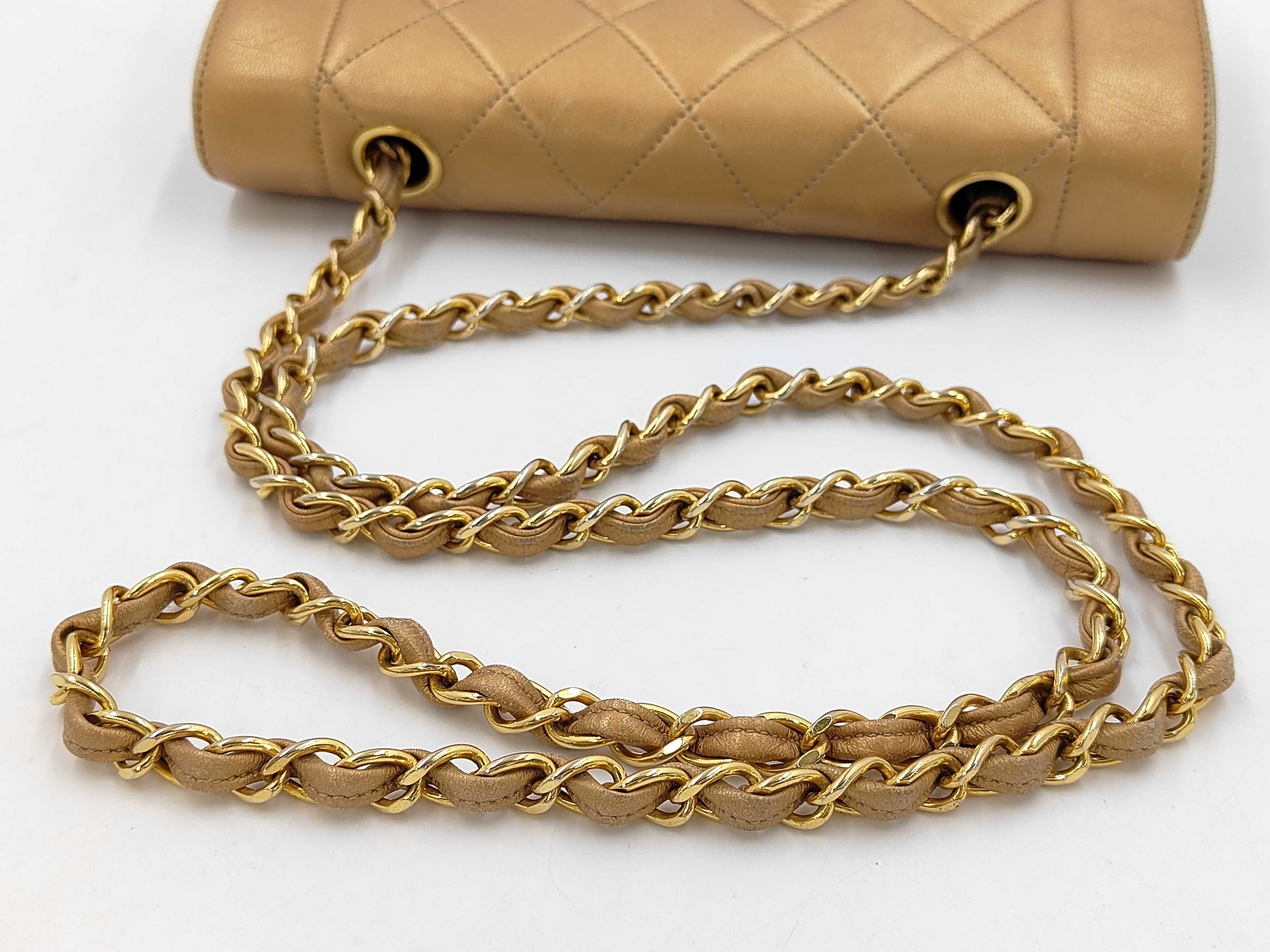 Diana Chain Shoulder Bag Lambskin Shoulder Bag — view 3