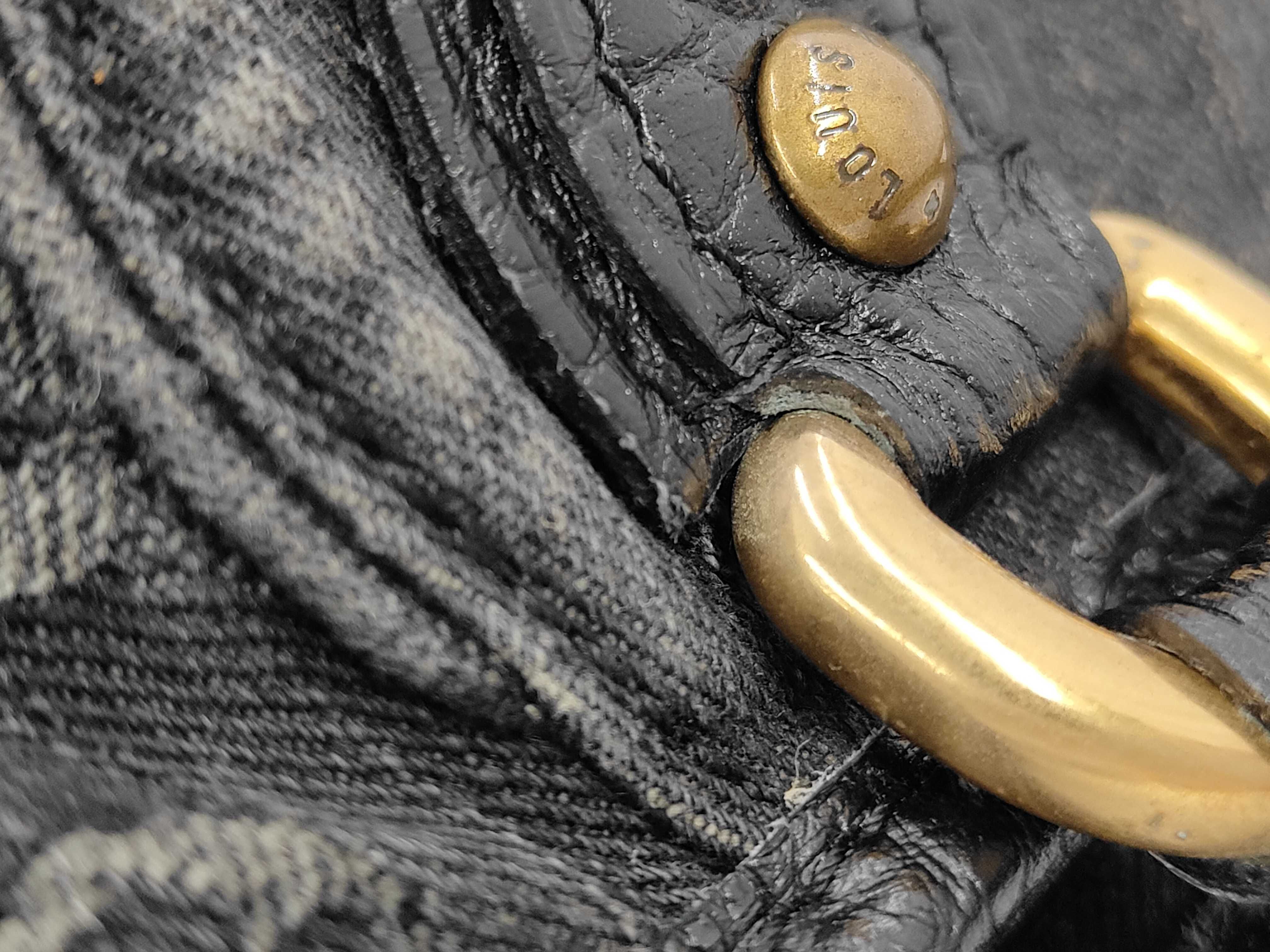 Monogram Denim Neo Cavie Handbag — view 6