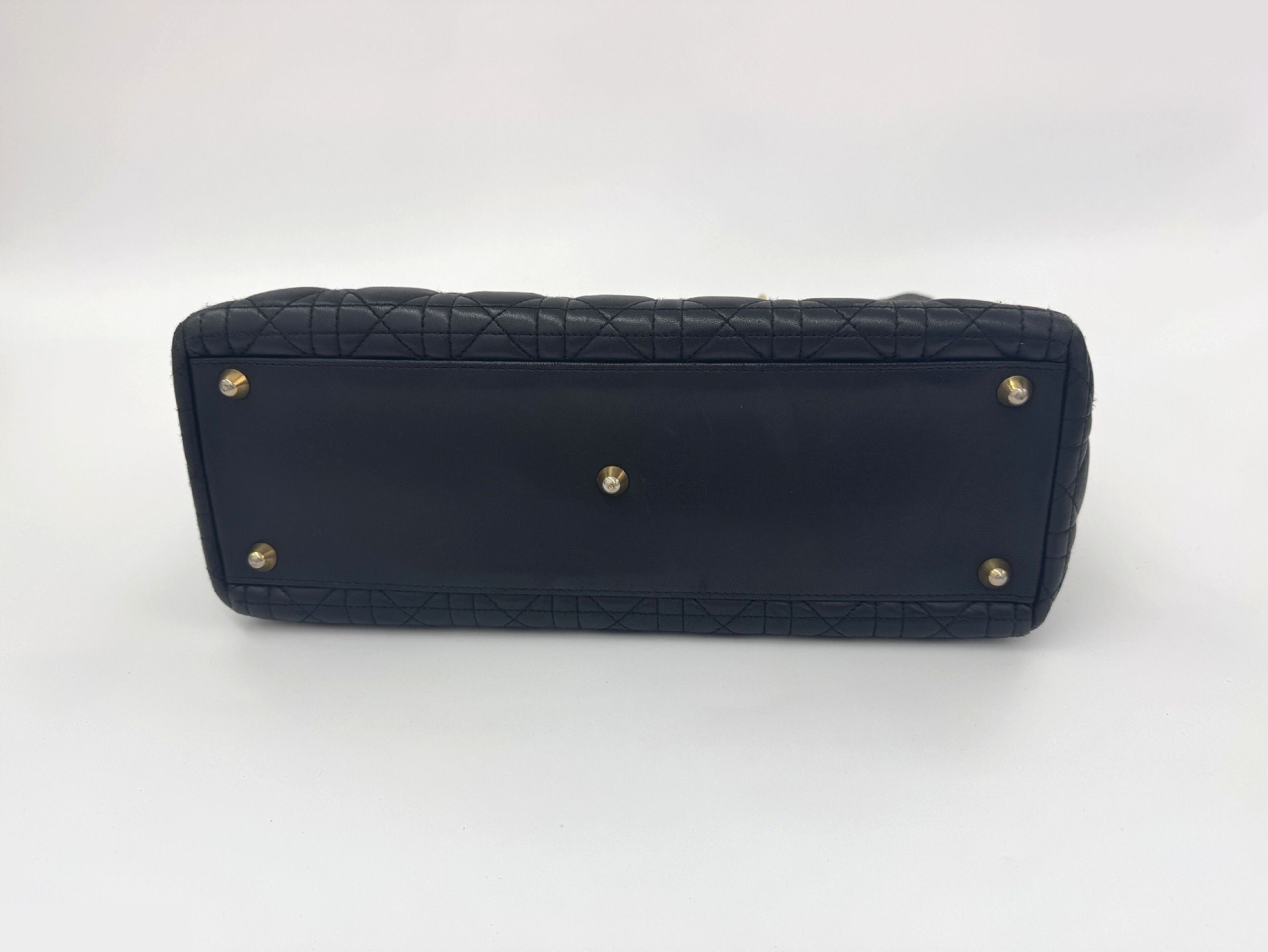 Cannage Lambskin Lady Dior Black — view 3