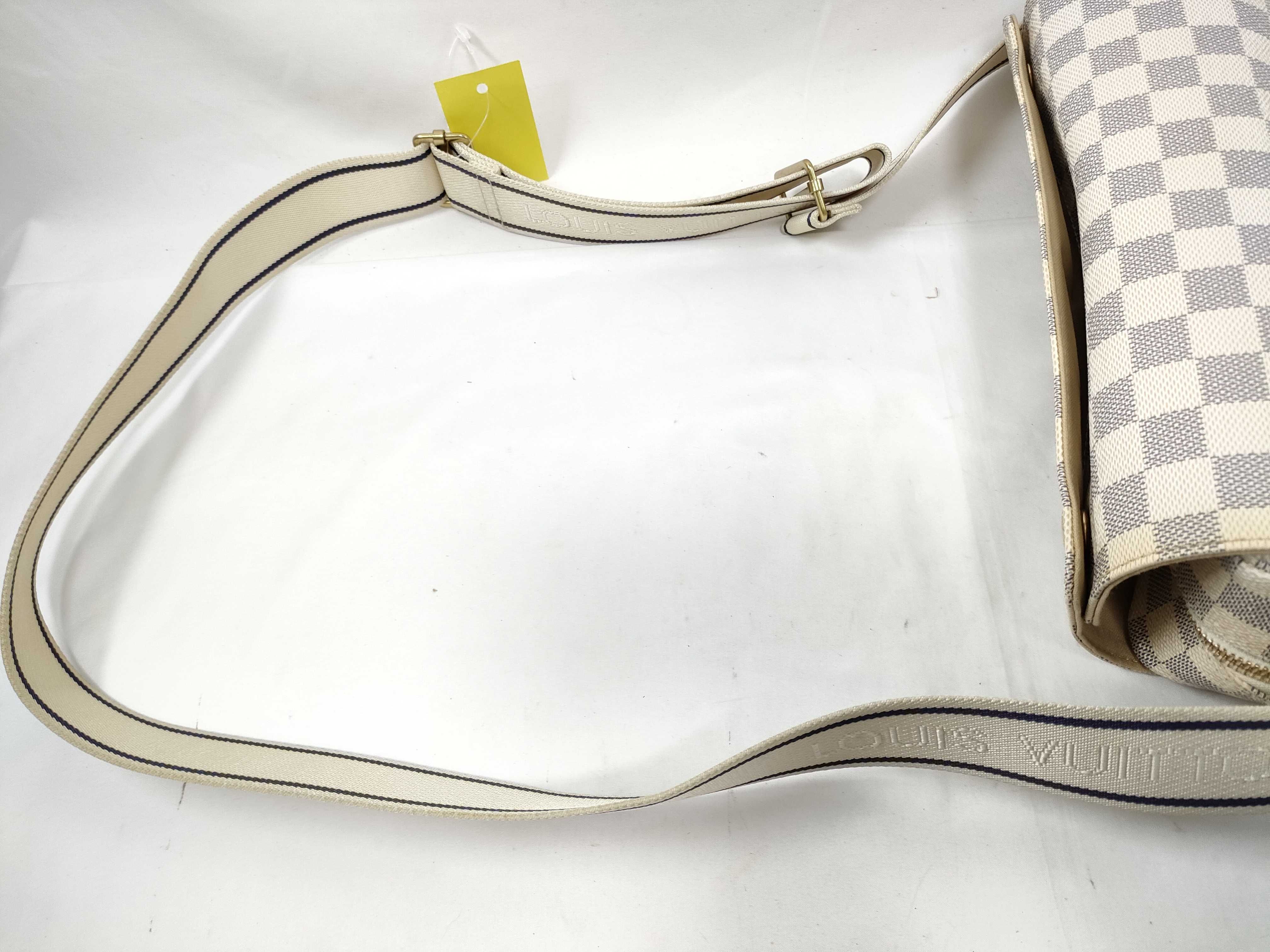 Damier Azur N51189 Naviglio Shoulder Bag — view 3