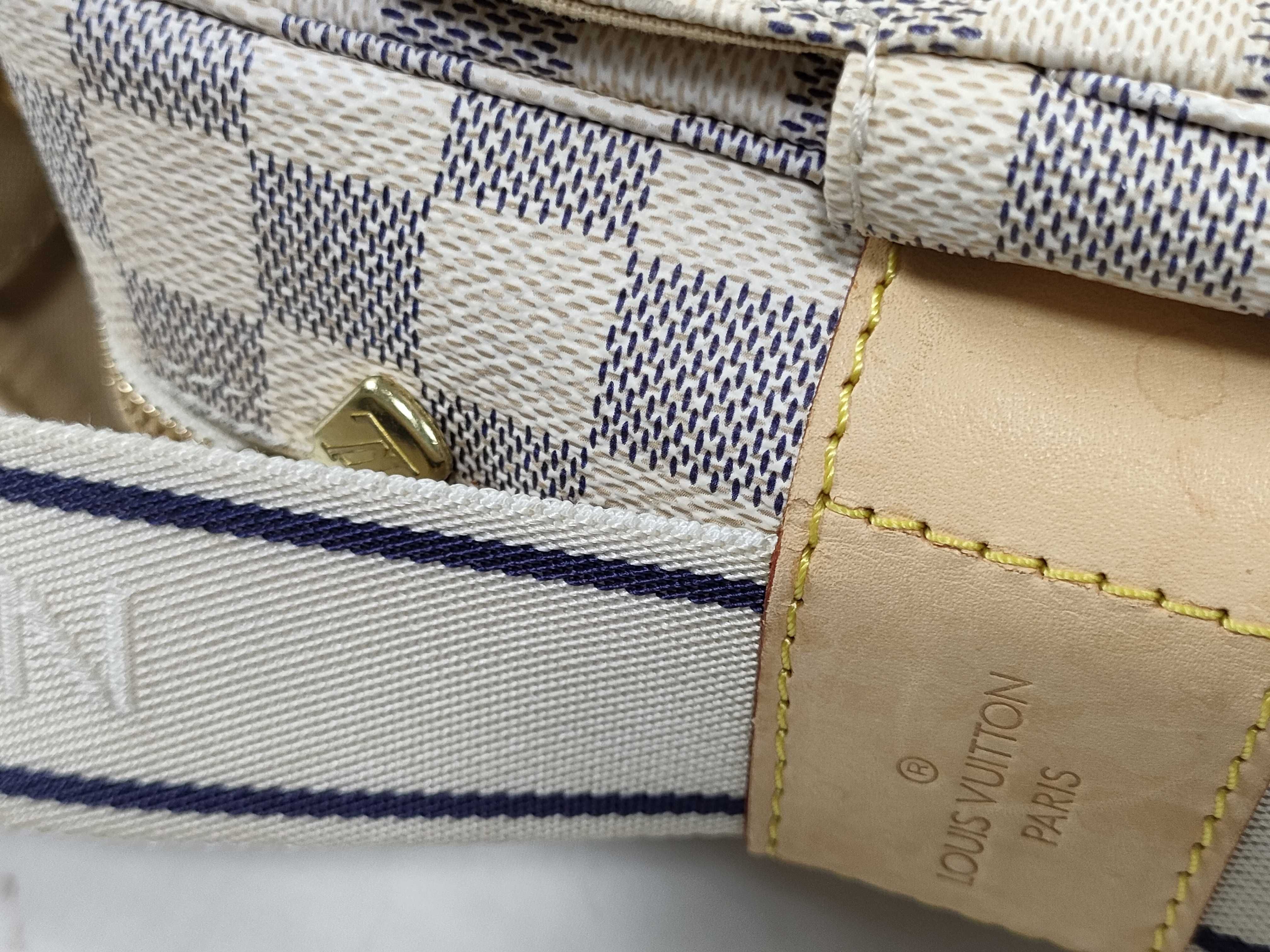 Damier Azur N51189 Naviglio Shoulder Bag — view 5